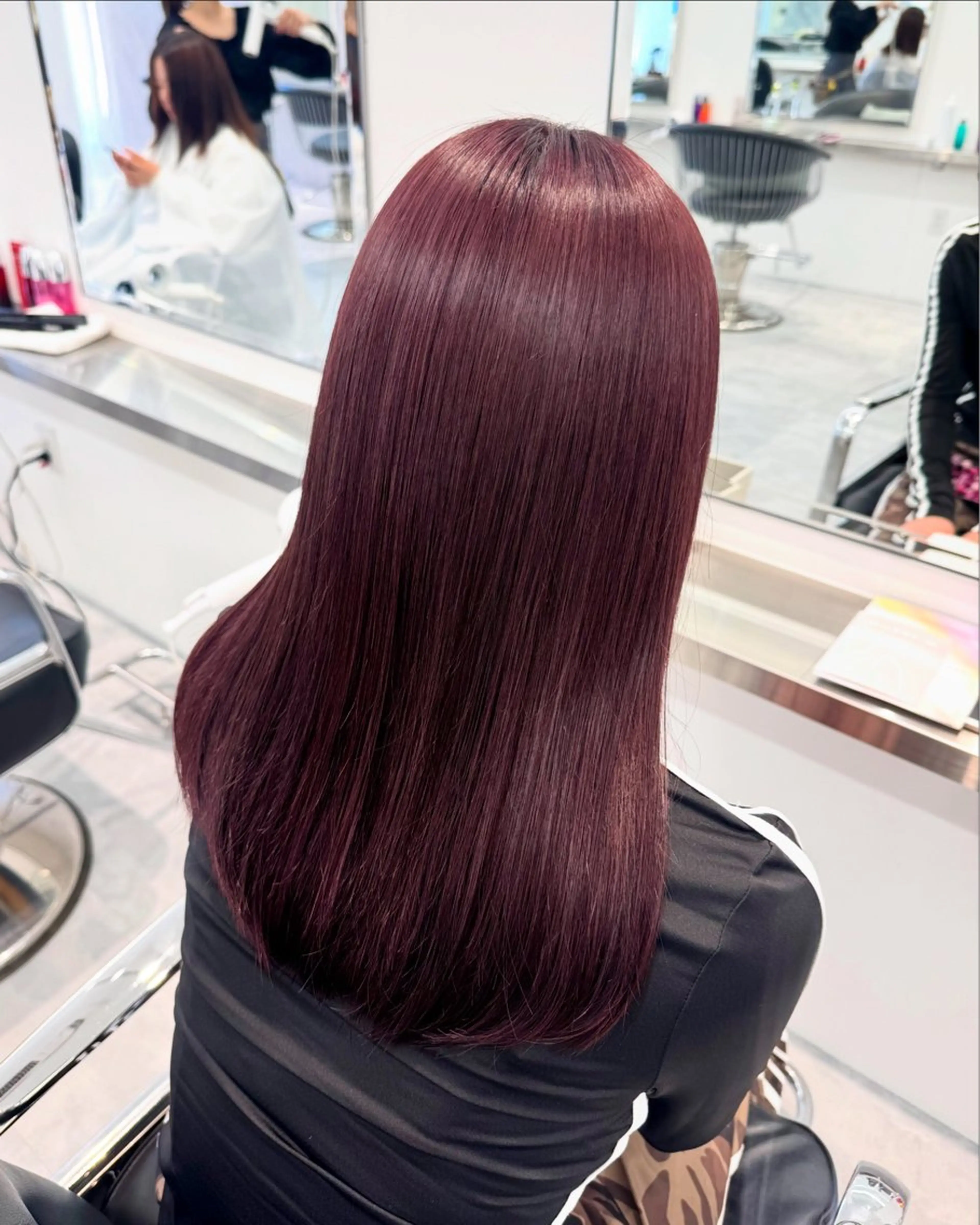 ロング カラー ヘアカラー 平野 真央のヘアスタイル