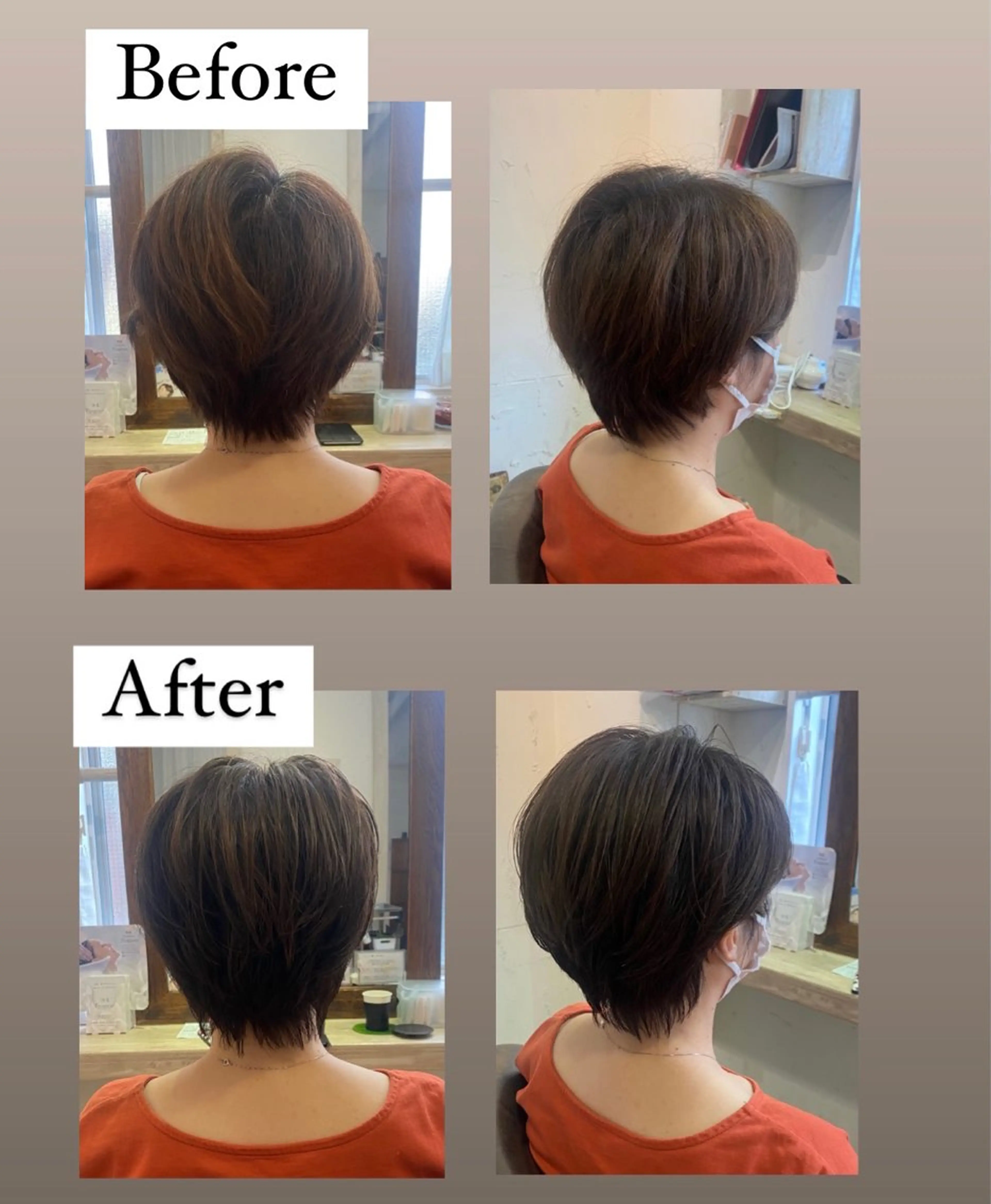 ショート 心斎橋美容室 ARCHEあやかのヘアスタイル
