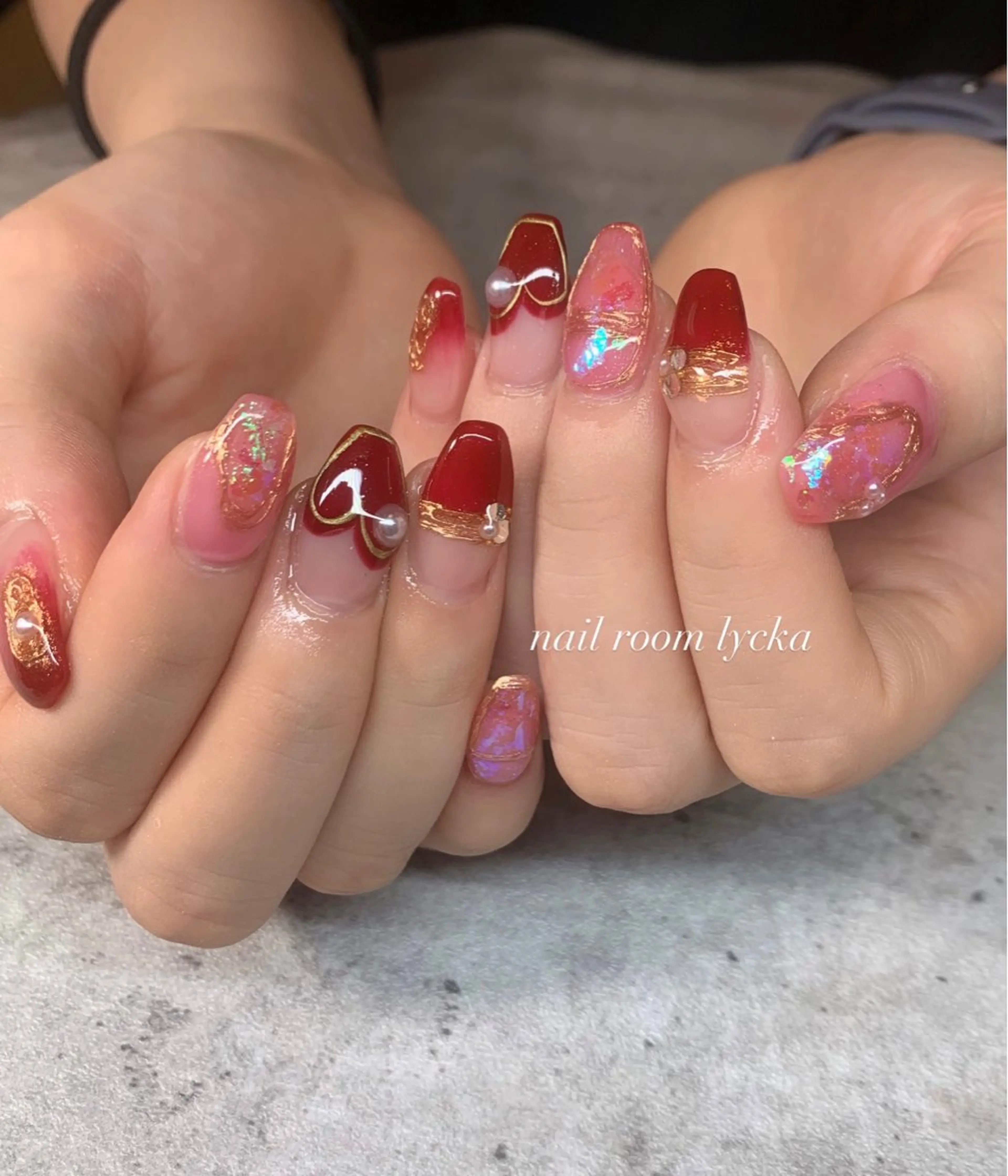 ネイル ﾈｲﾙﾙｰﾑﾘｯｶ 𝐦𝐚𝐲𝐮のネイルデザイン