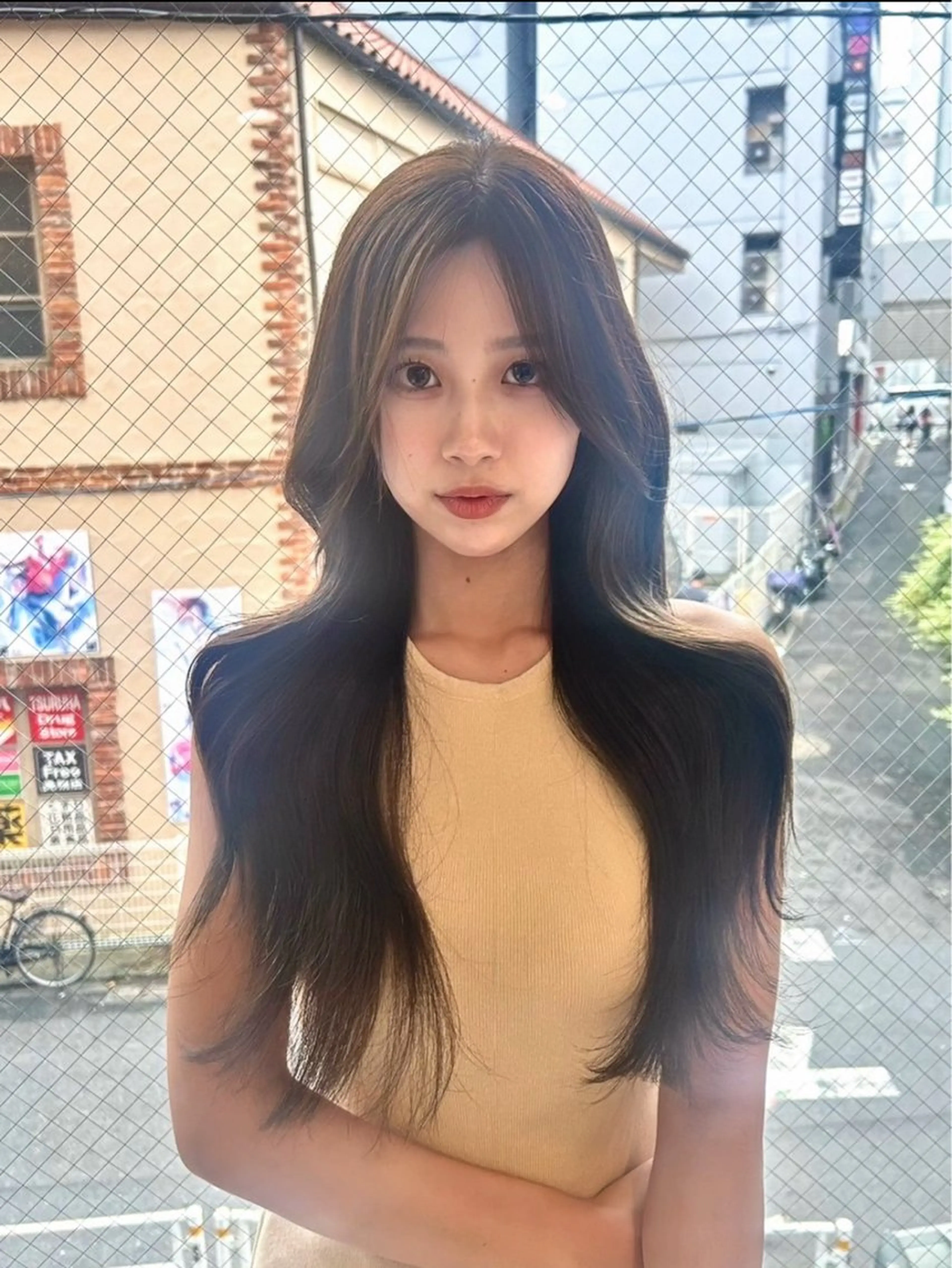 カラー ベージュカラー オリーブベージュ オリーブカラー カット ヘアカラー 二宮 陽太のヘアスタイル