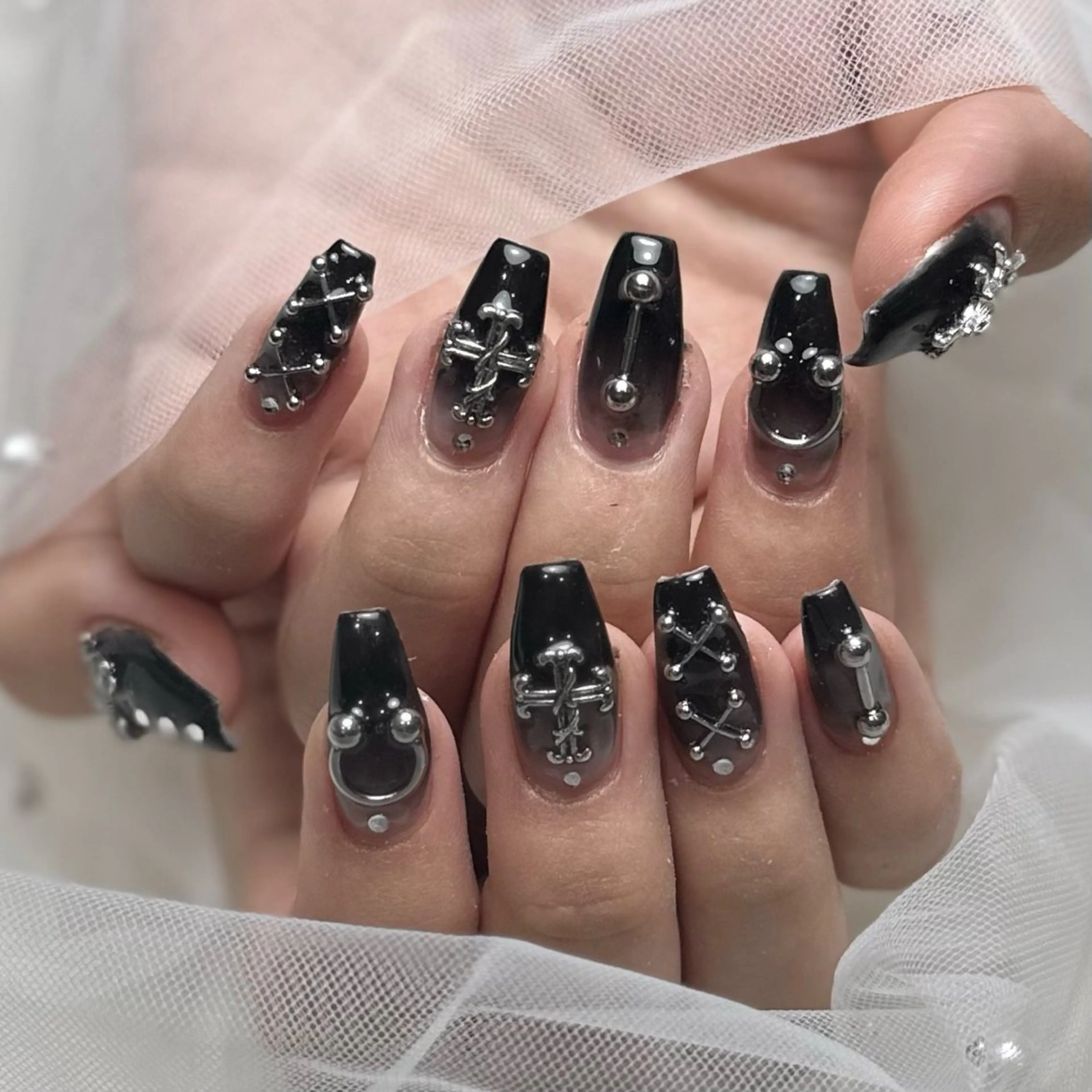 ネイル ハンドネイル She nail studio 原宿店所属・いいだえみ ୨୧ᵕ̤ᴗᵕ̤)のネイルデザイン