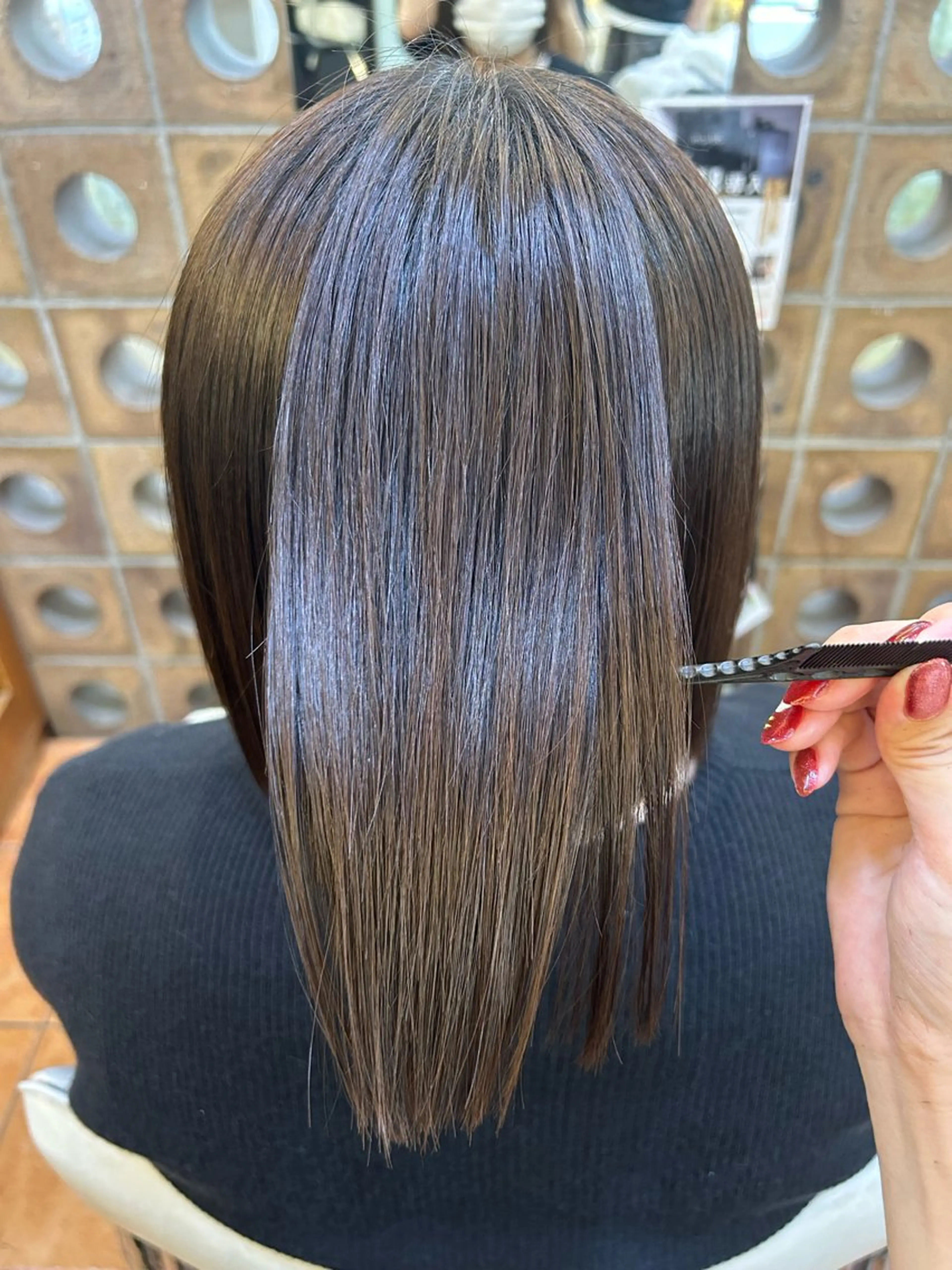 パーマ 💠クロスパーマ /アレンジ/彩未💠のヘアスタイル
