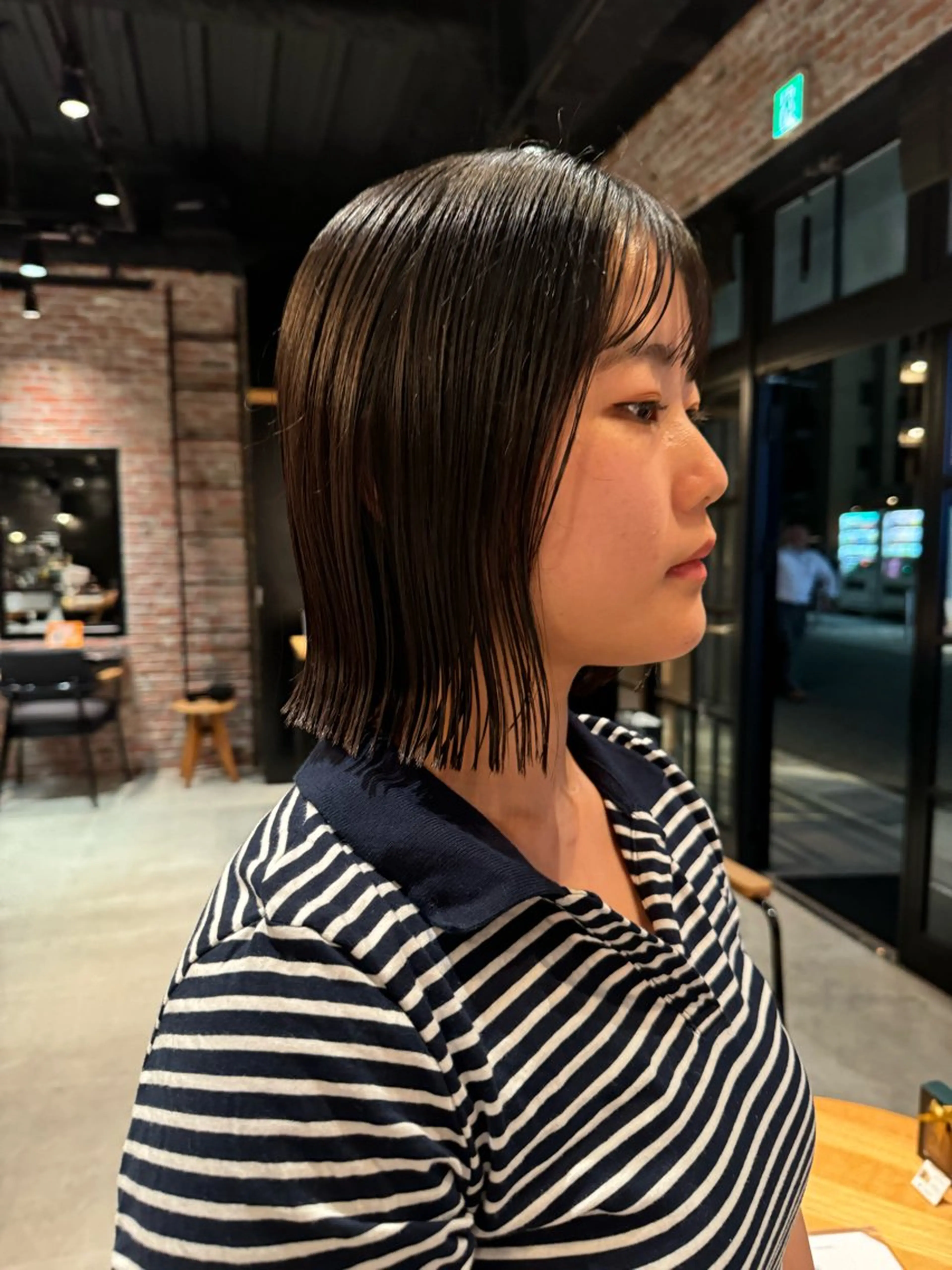 ショート ボブ 藤田 明輝のヘアスタイル