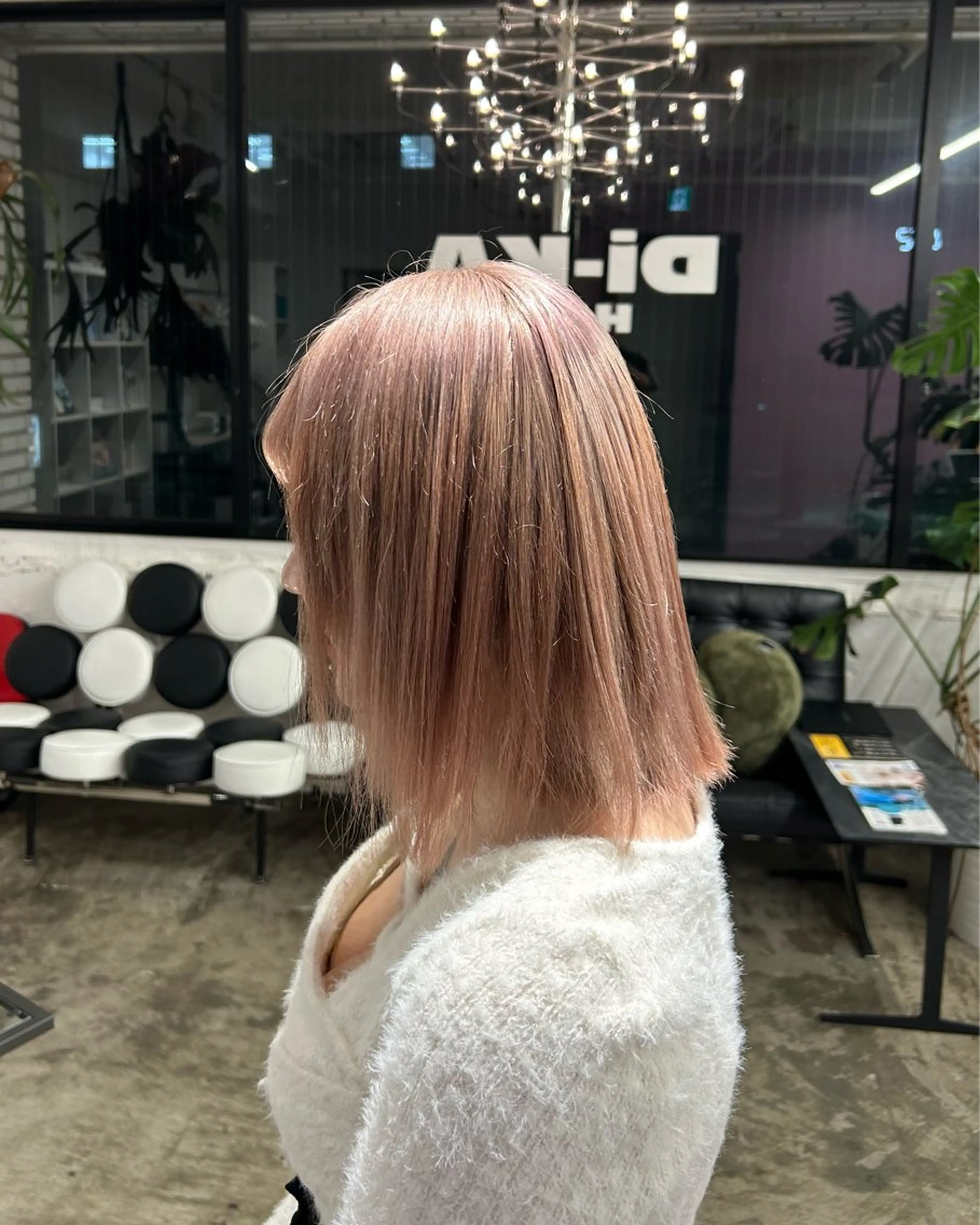 カラー ベージュカラー ピンクカラー Di-KA HAIR sendai所属・TASHIRO KOUのヘアスタイル
