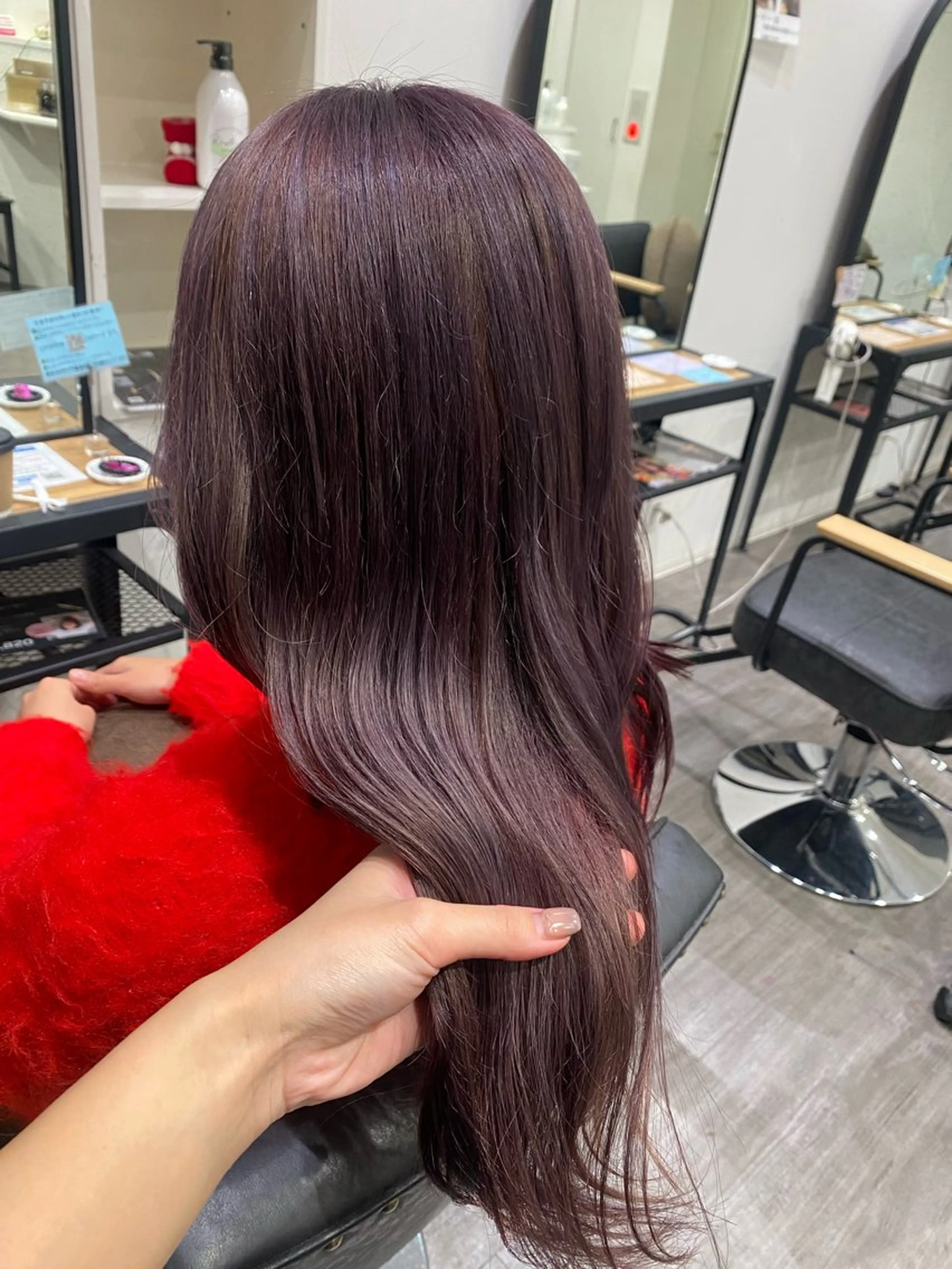 セミロング ヘアカラー cocotte🌿 amaneのマツエク・マツパデザイン