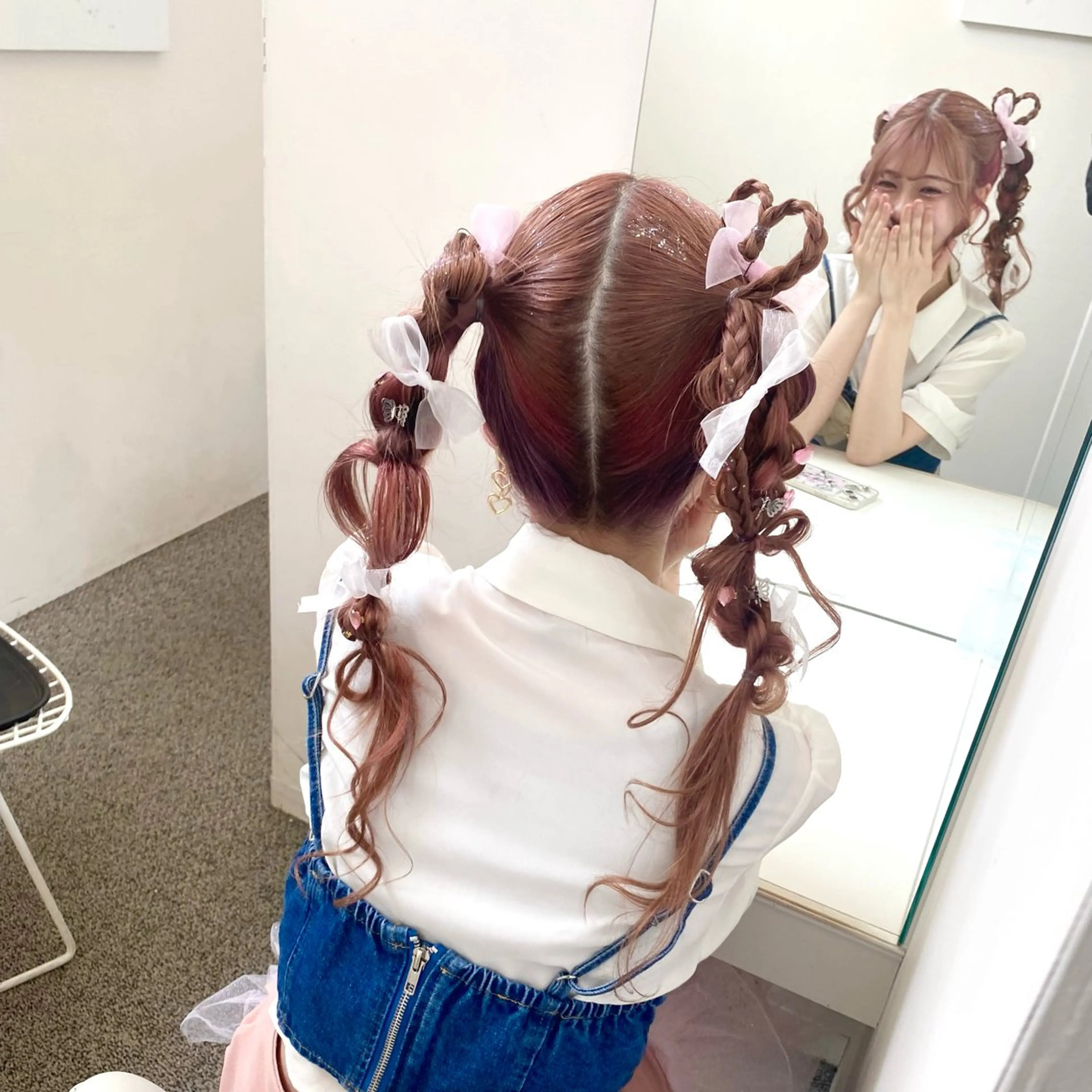 ヘアアレンジ ParveMix 🐾鳥取彩花のヘアスタイル