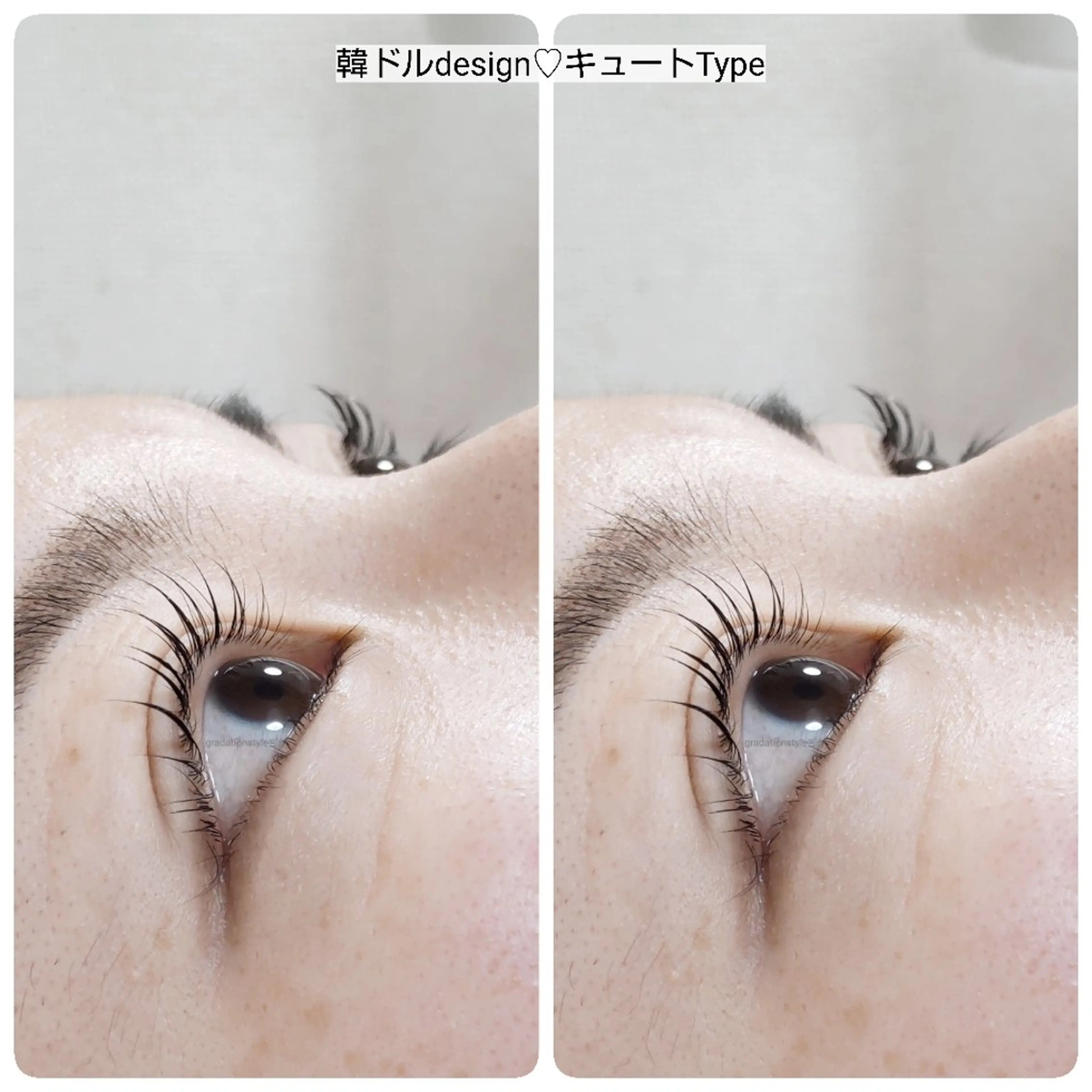 マツエク・マツパ 🎼グラデーション スタイル札幌♫*✧のマツエク・マツパデザイン