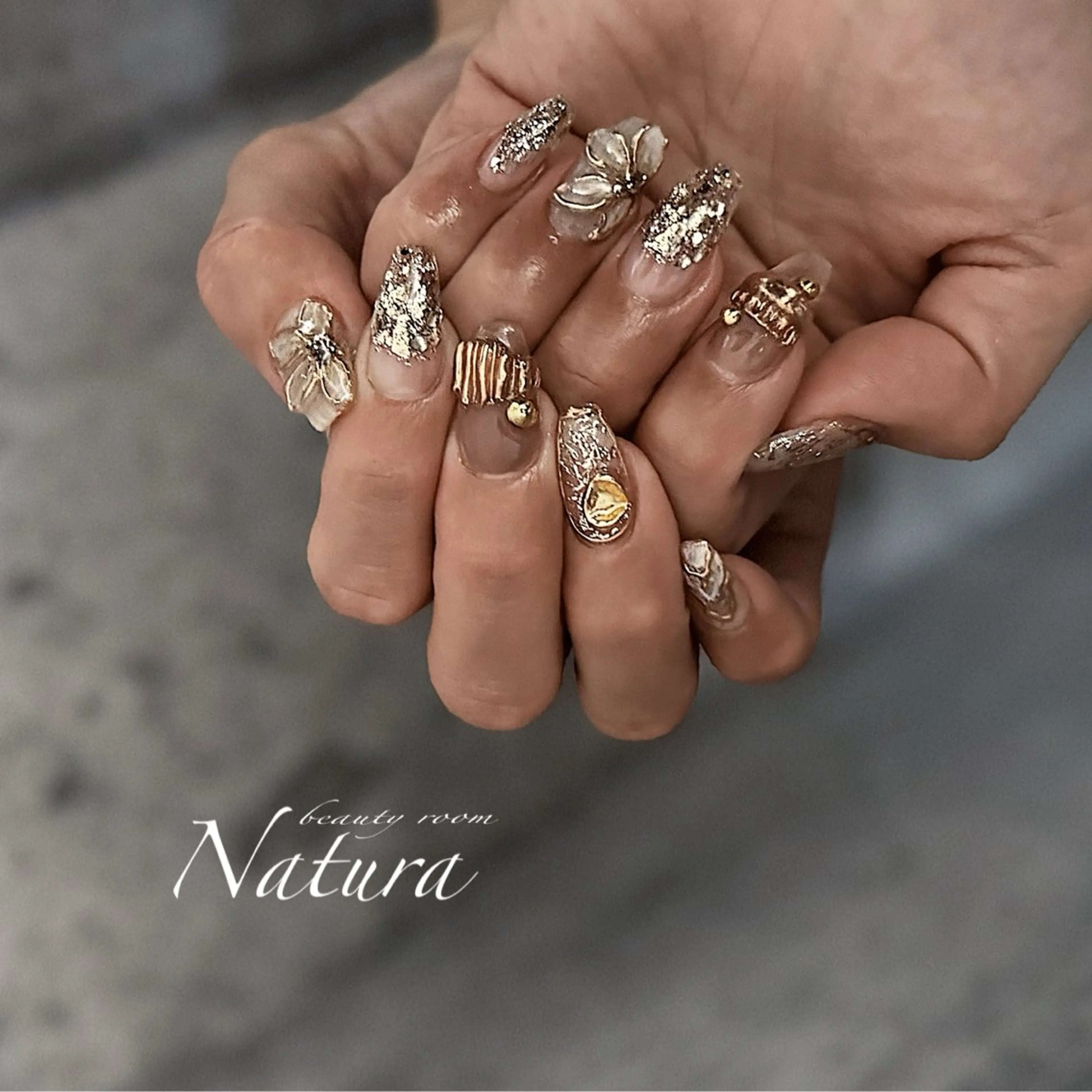 ネイル ハンドネイル beautyroom Naturaのネイルデザイン