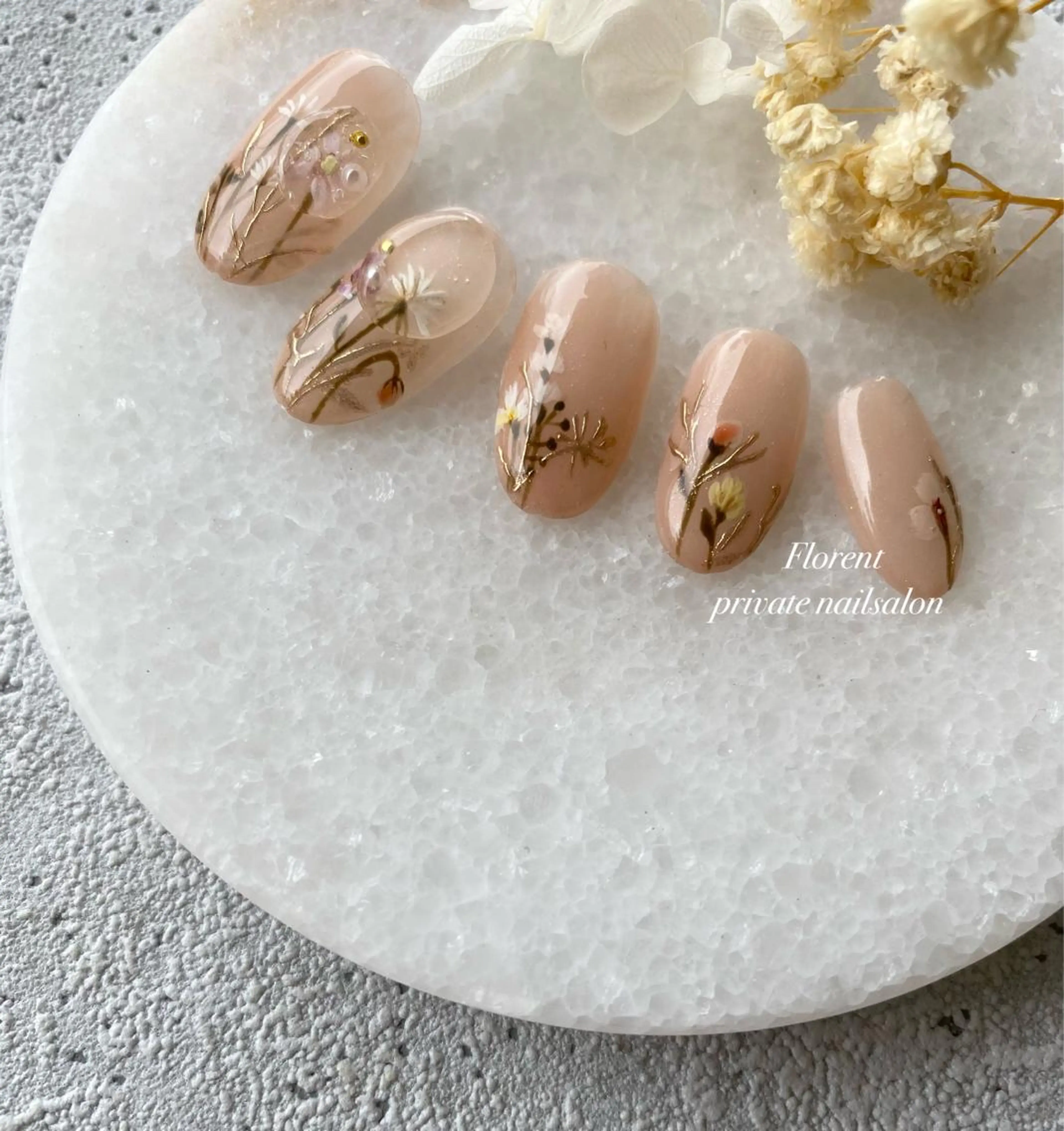 ネイル florent nailのネイルデザイン