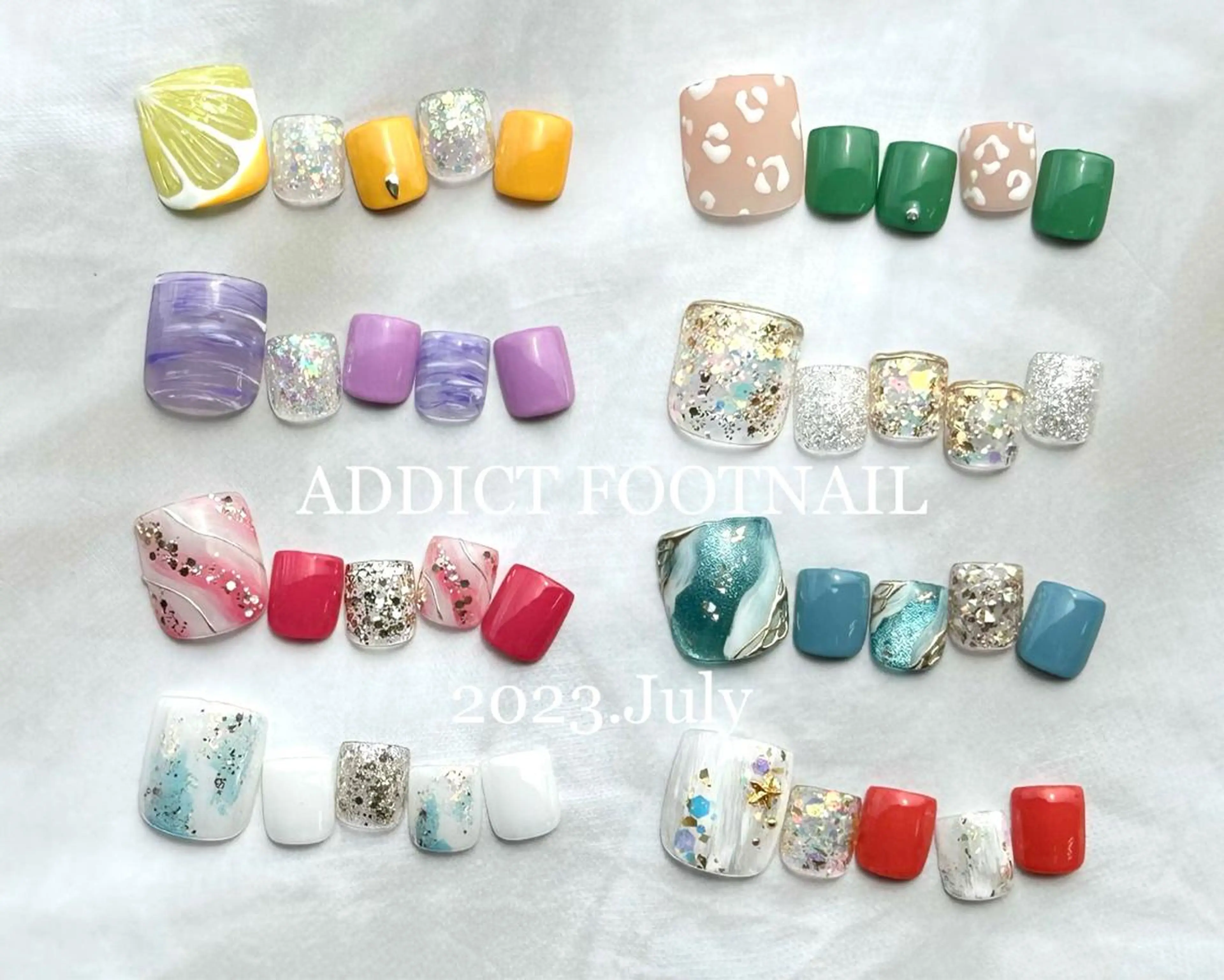 ネイル フットネイル ADDICT アディクトのマツエク・マツパデザイン