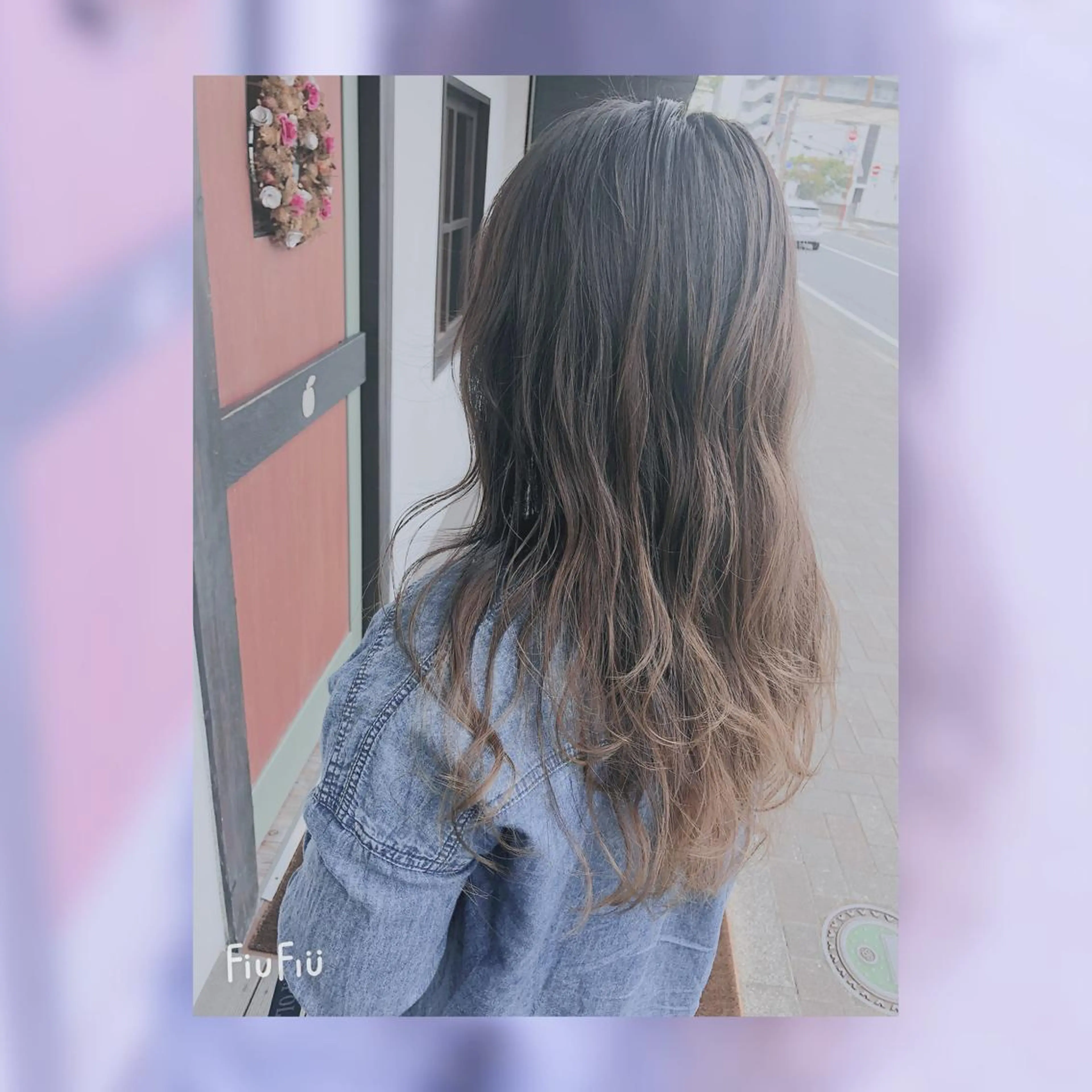 ロング カラー アッシュ グラデーションカラー 華 HANA所属・✨素髪を美しくする✨ 志賀 和雅のヘアスタイル