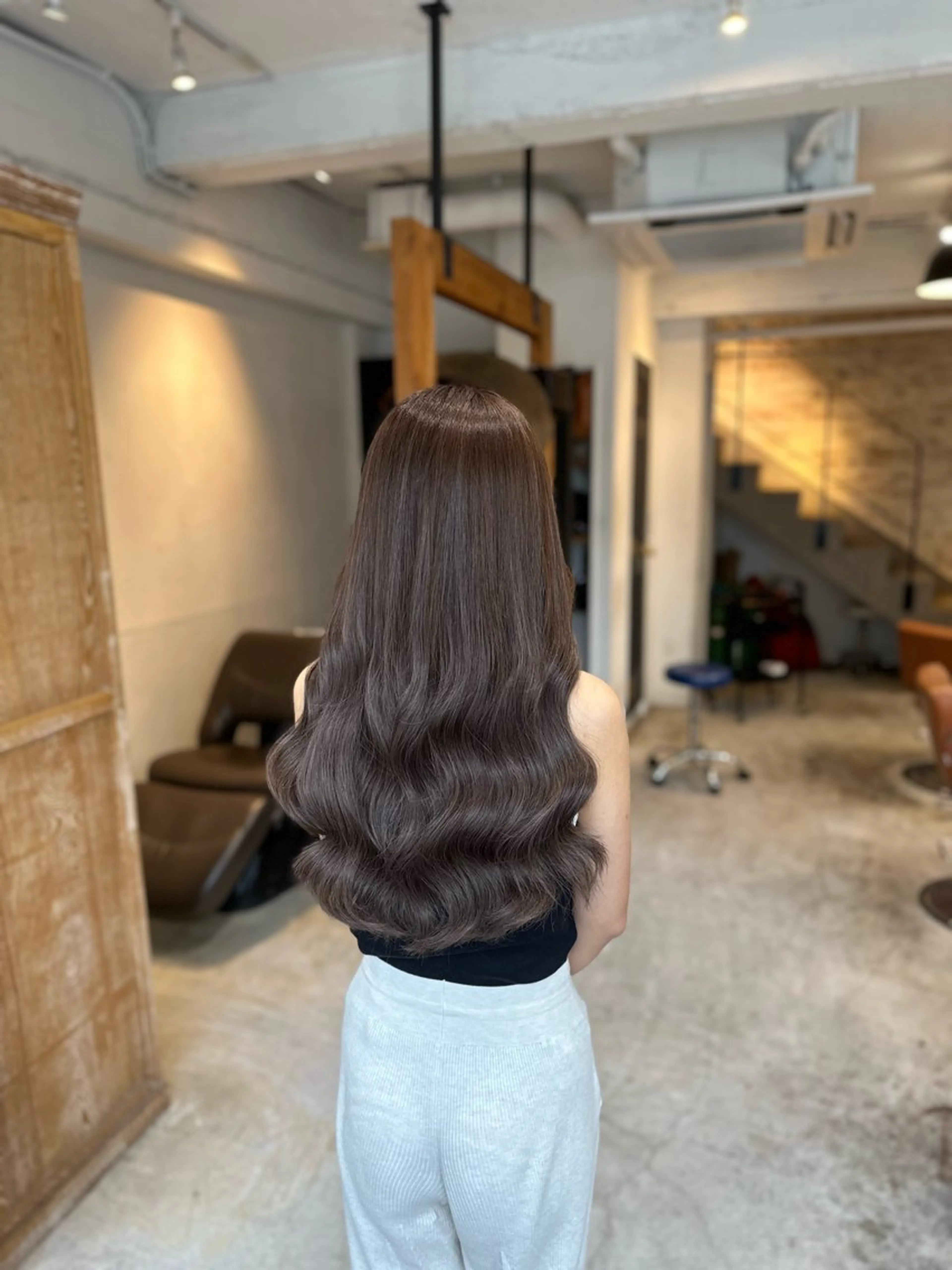 ロング ヘアカラー PARIS hair salon所属・秋葉原　柏木絢汰 ✨当日予約okのヘアスタイル