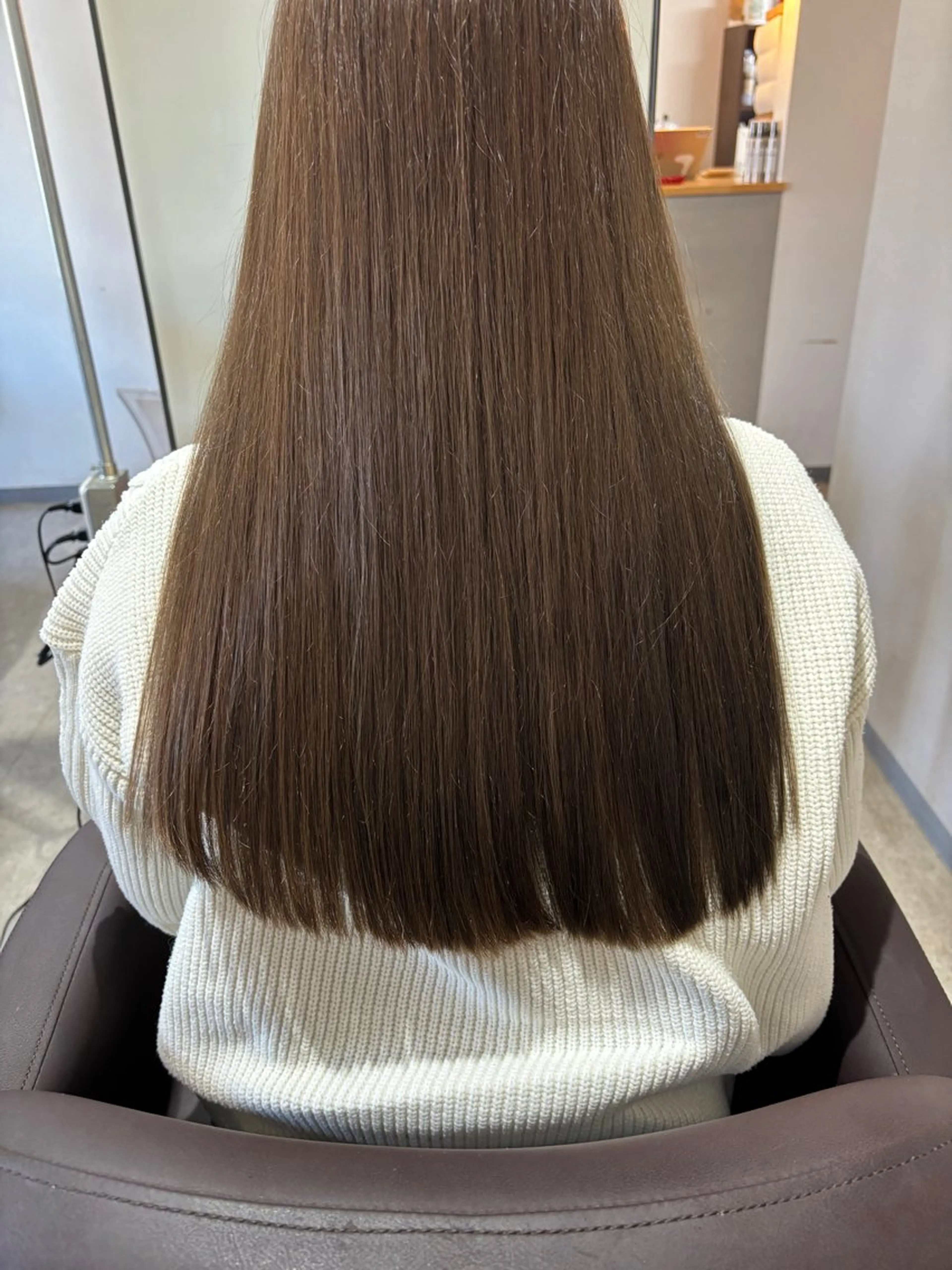 🦋24歳以下限定🦋　カット＋オーダーメイドカラー＋髪質改善ケラチン3STEPトリートメントの写真