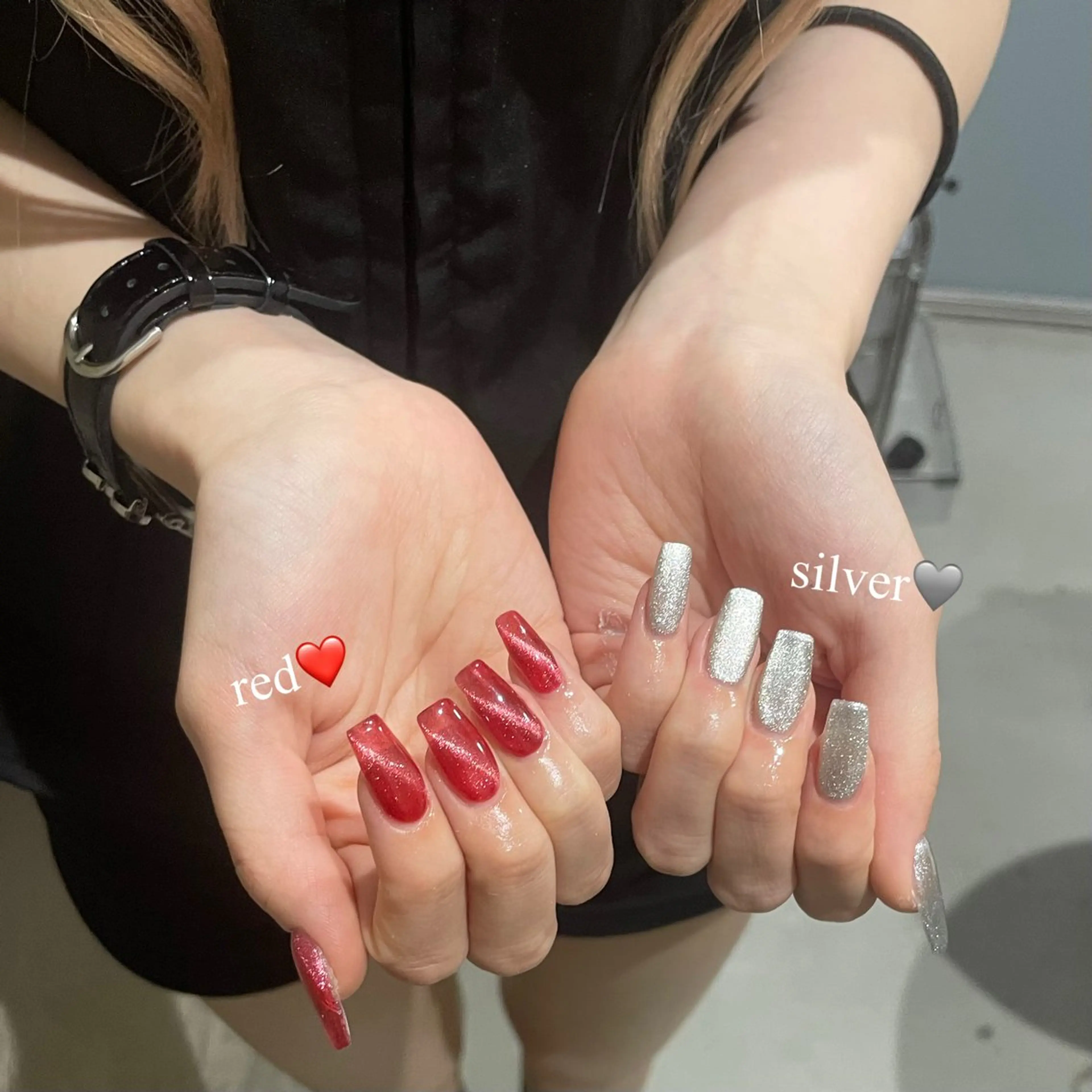 ネイル 長さ出し ハンドネイル 🕯fein. runa 🌙のネイルデザイン