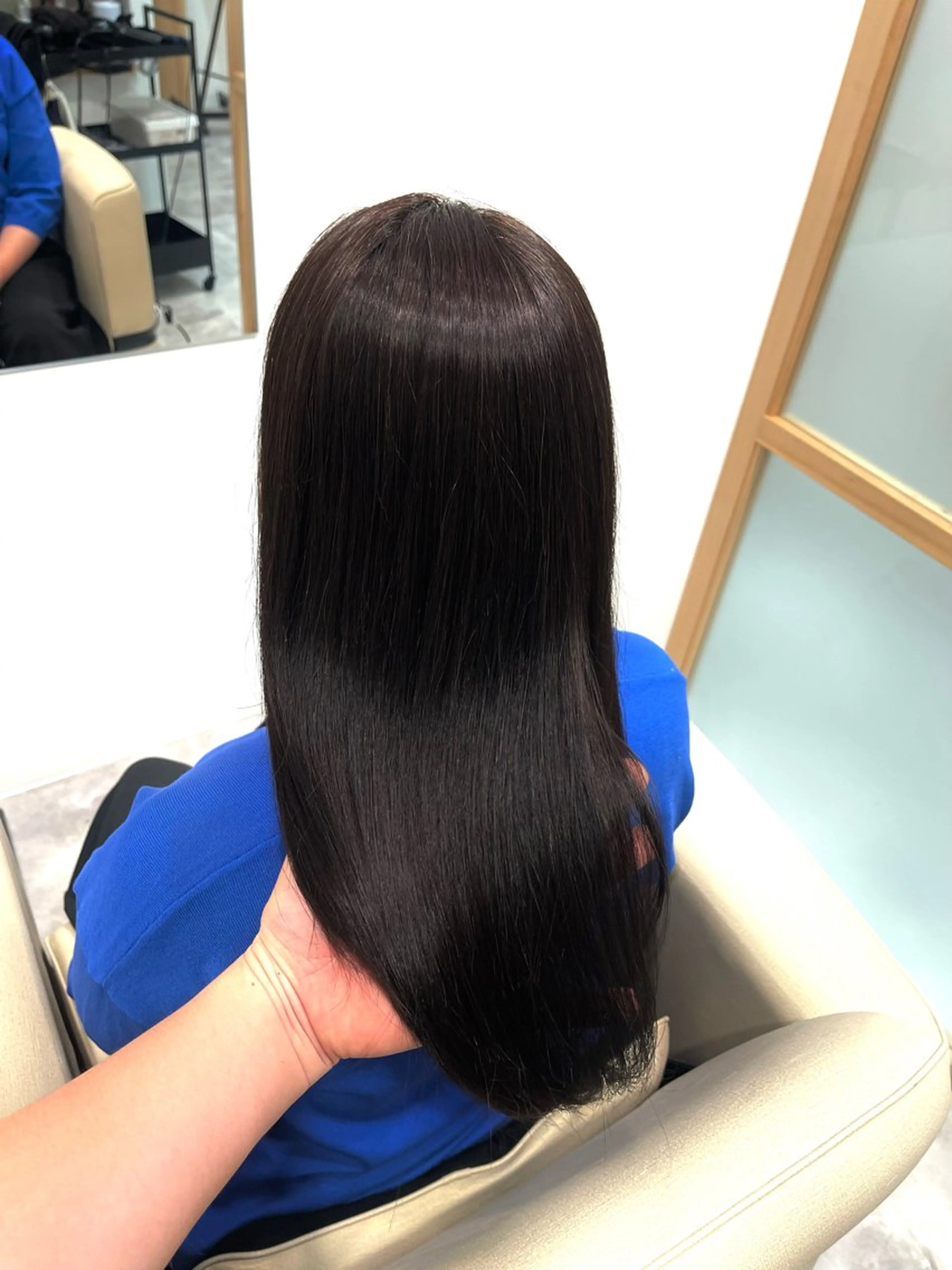ロング カラー カット トリートメント 穐山 翔のヘアスタイル