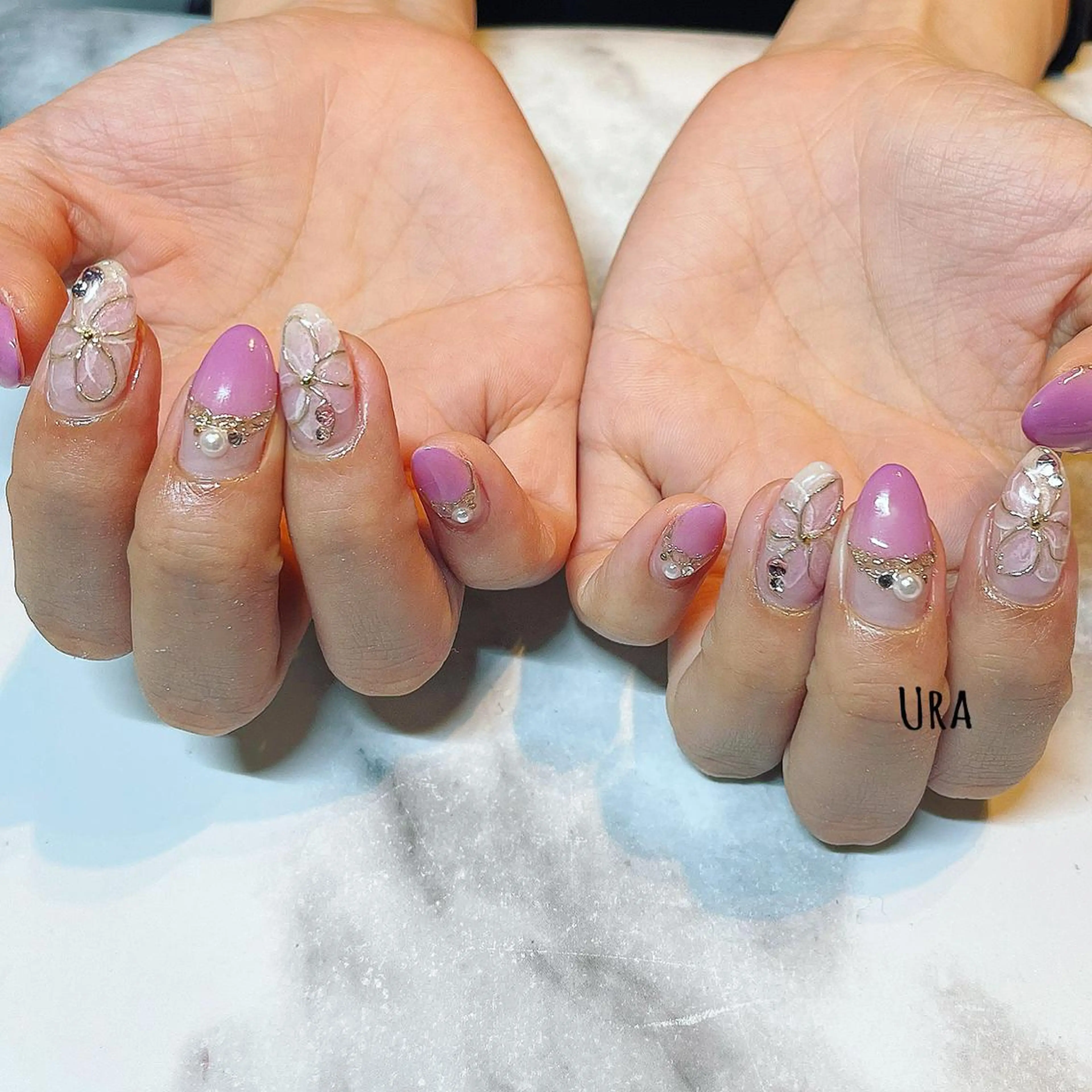 ネイル ハンドネイル UrakoNail 《nail》のネイルデザイン