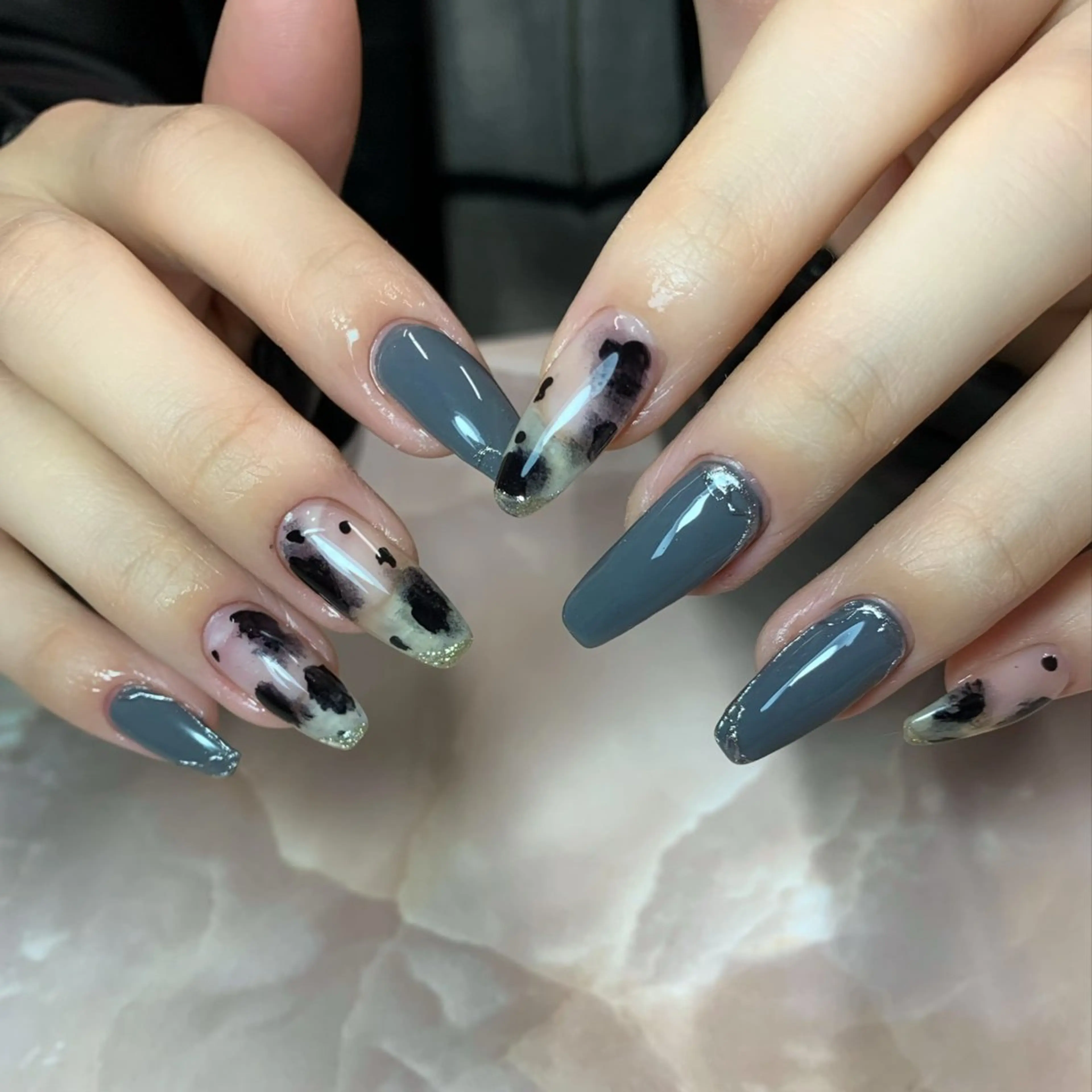 ネイル ハンドネイル Rose Glass 高蔵寺店のネイルデザイン