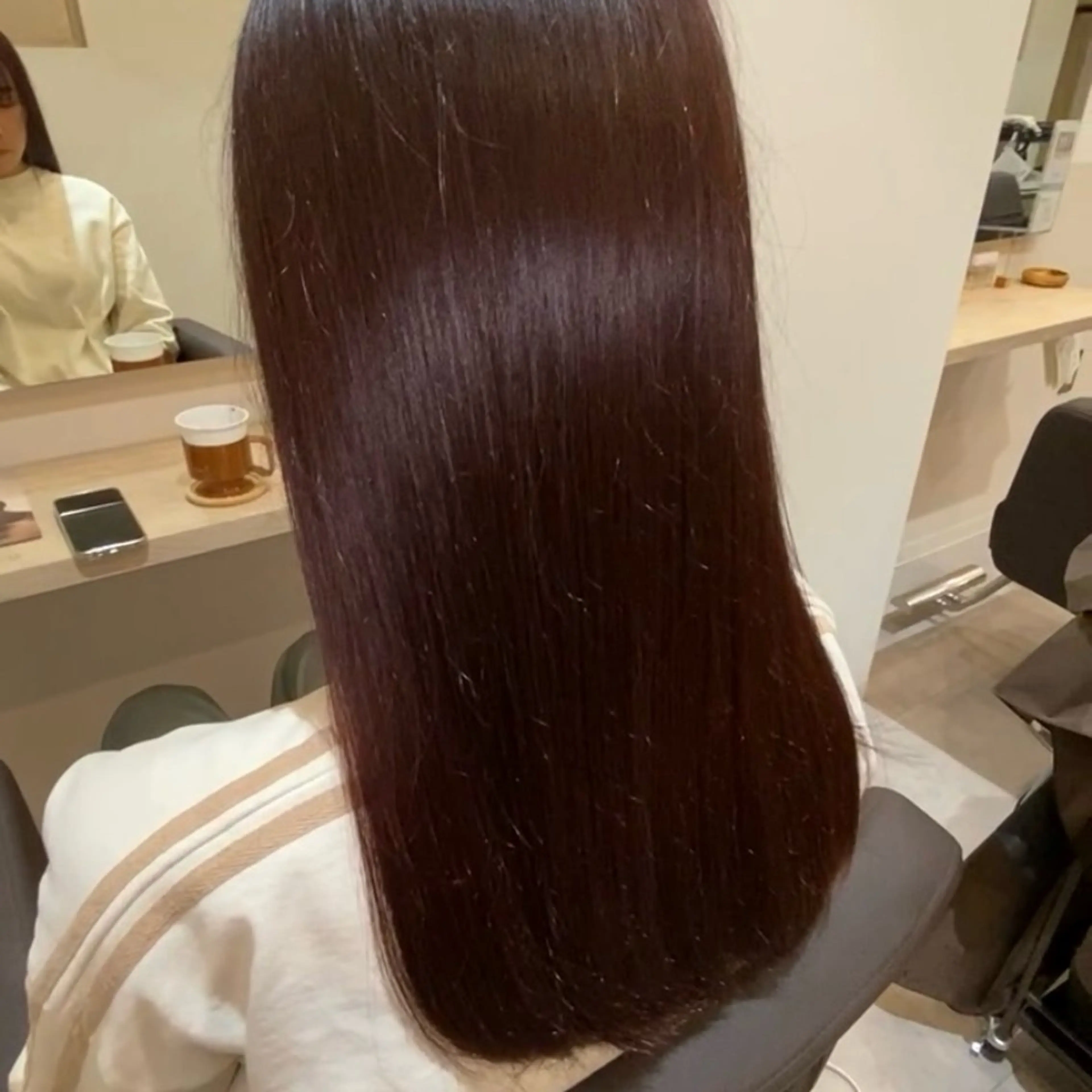 ロング たなかゆづき Agu千葉店のヘアスタイル