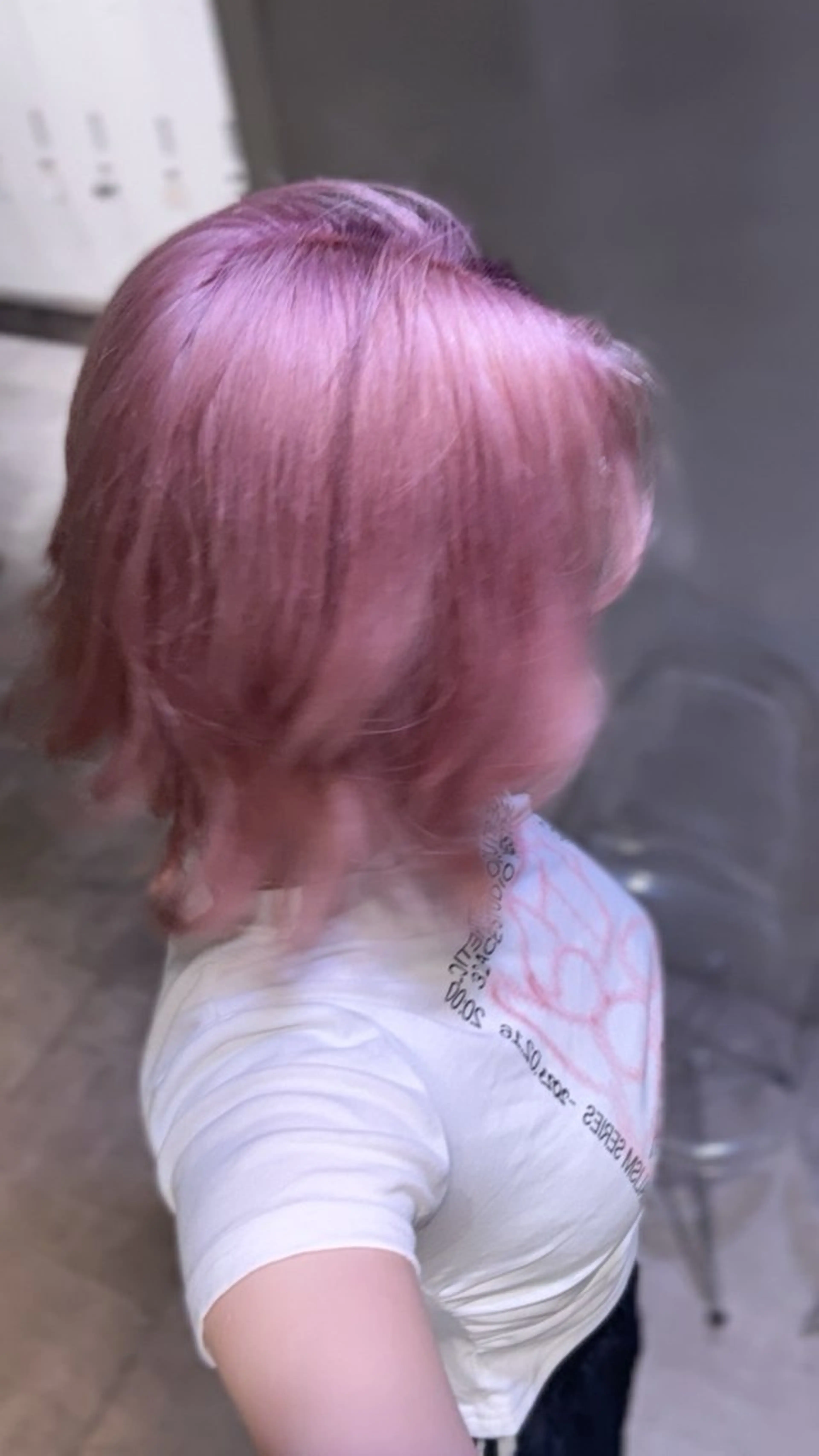 ハイブリーチカラーの写真