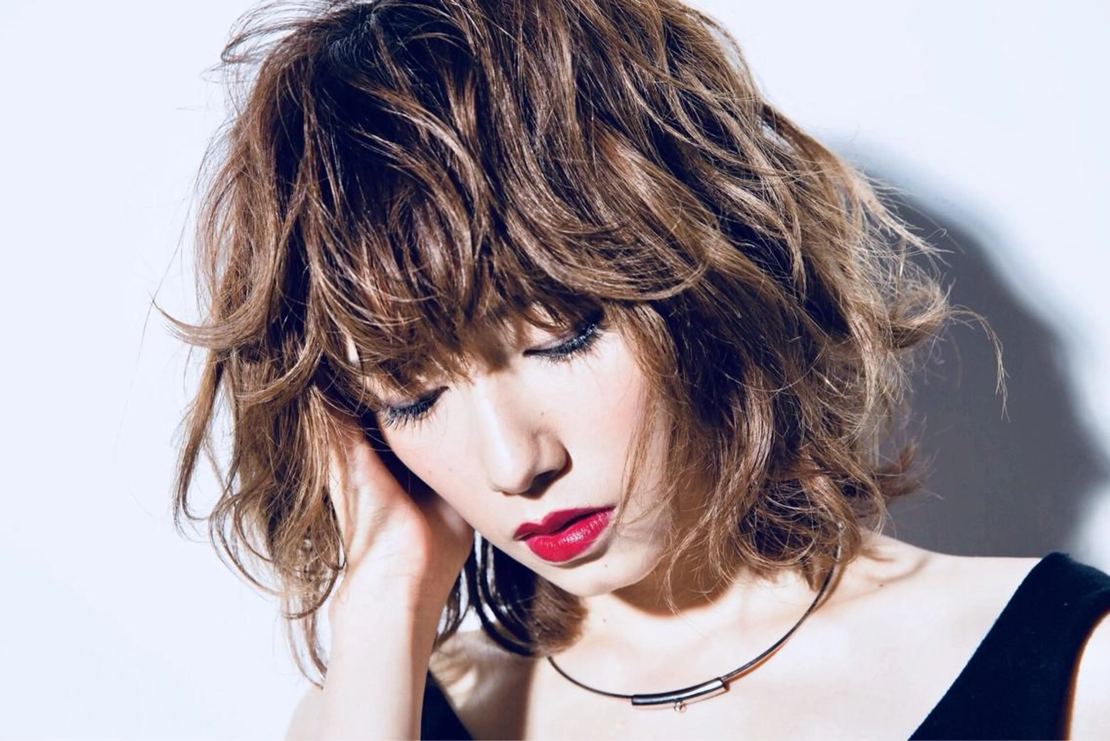 ショート カラー パーマ ヘアアレンジ カット パーマ トリートメント JYUNESU表参道所属・似合わせhair🔸 アサダ タカコ🔸のヘアスタイル