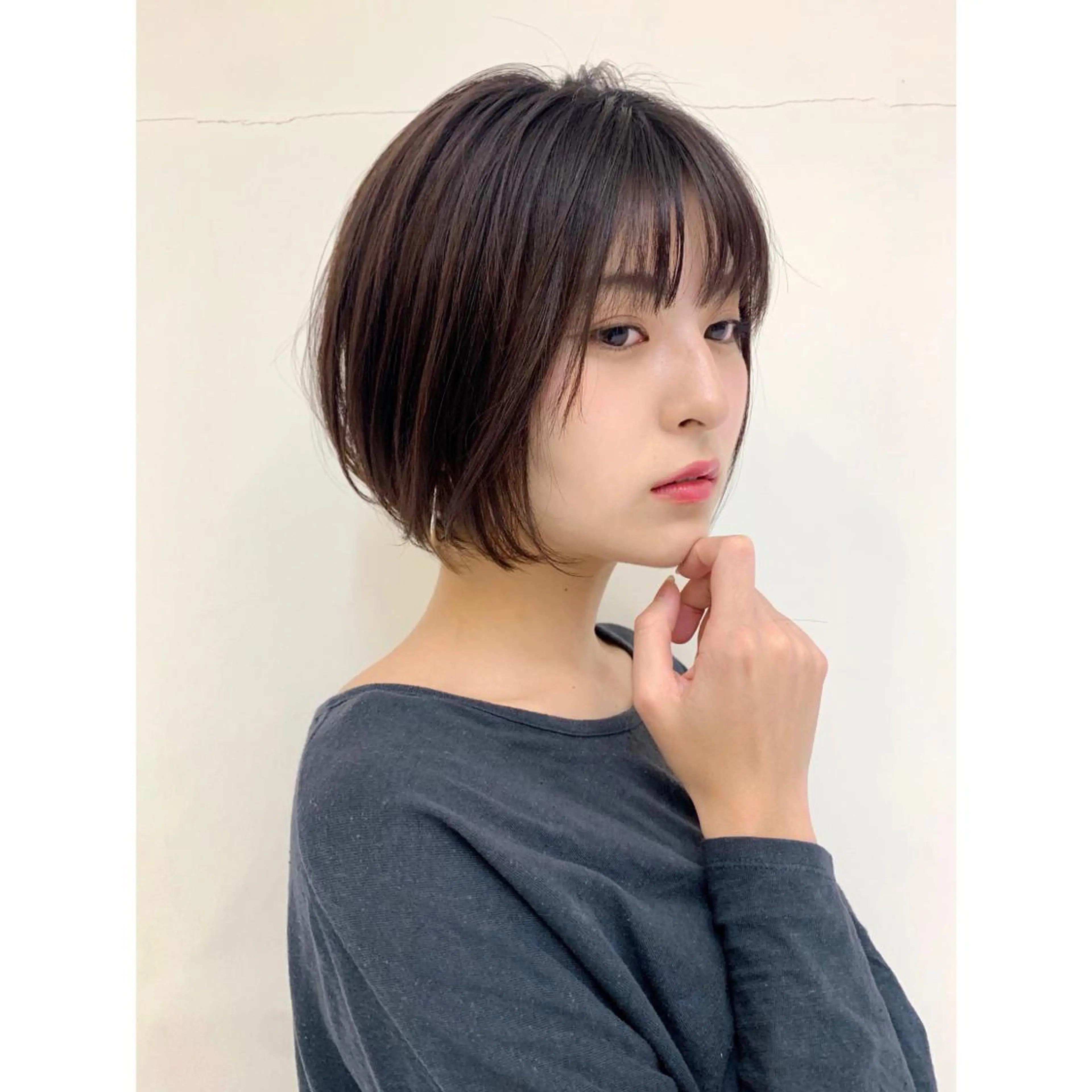 ショート カラー ボブ TONI&GUY福岡天神所属・牧野 美波のヘアスタイル