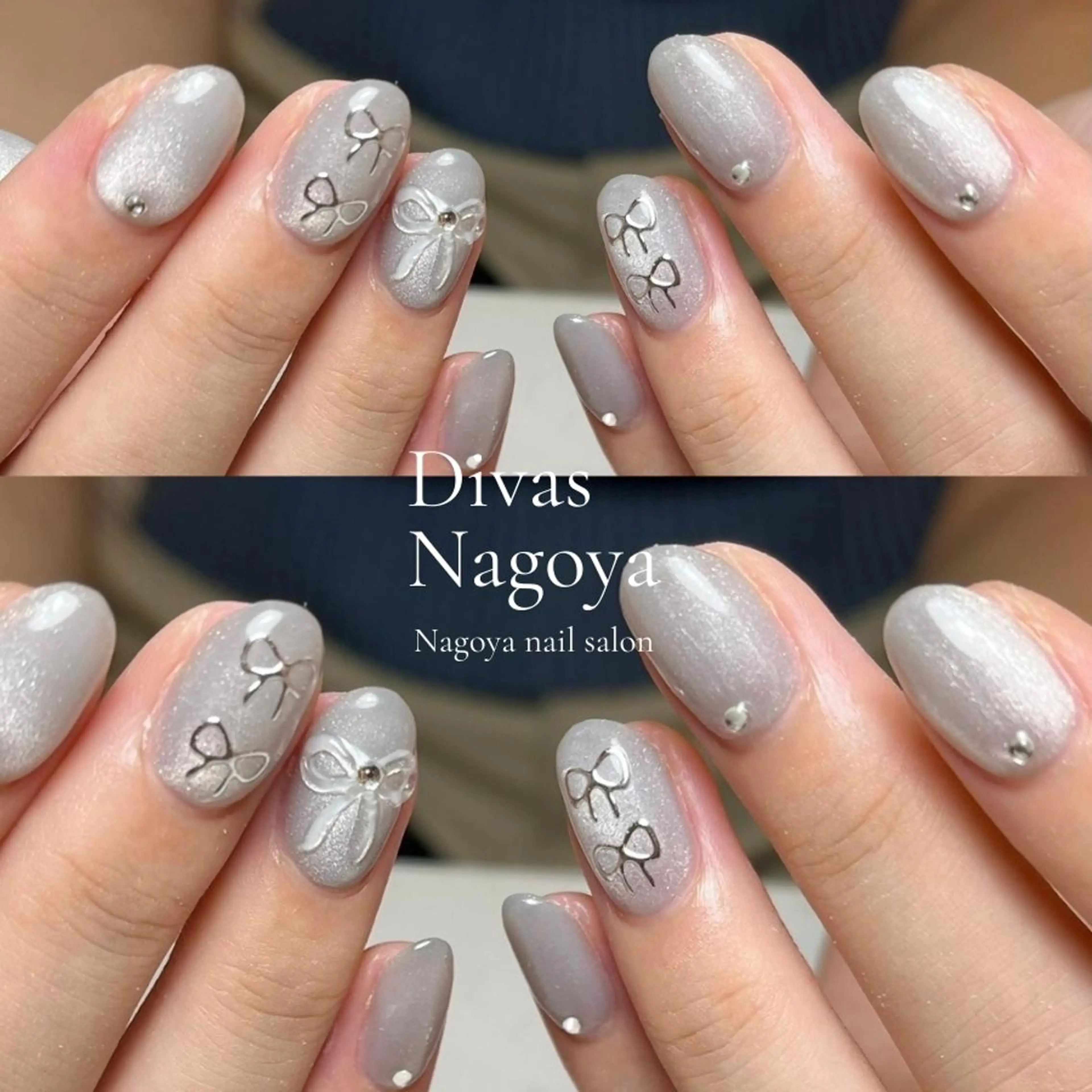 ネイル アートネイル 長さ出し ジェルネイル 韓国ネイル マグネットネイル 🎀Sakae D.d nail🎀のネイルデザイン