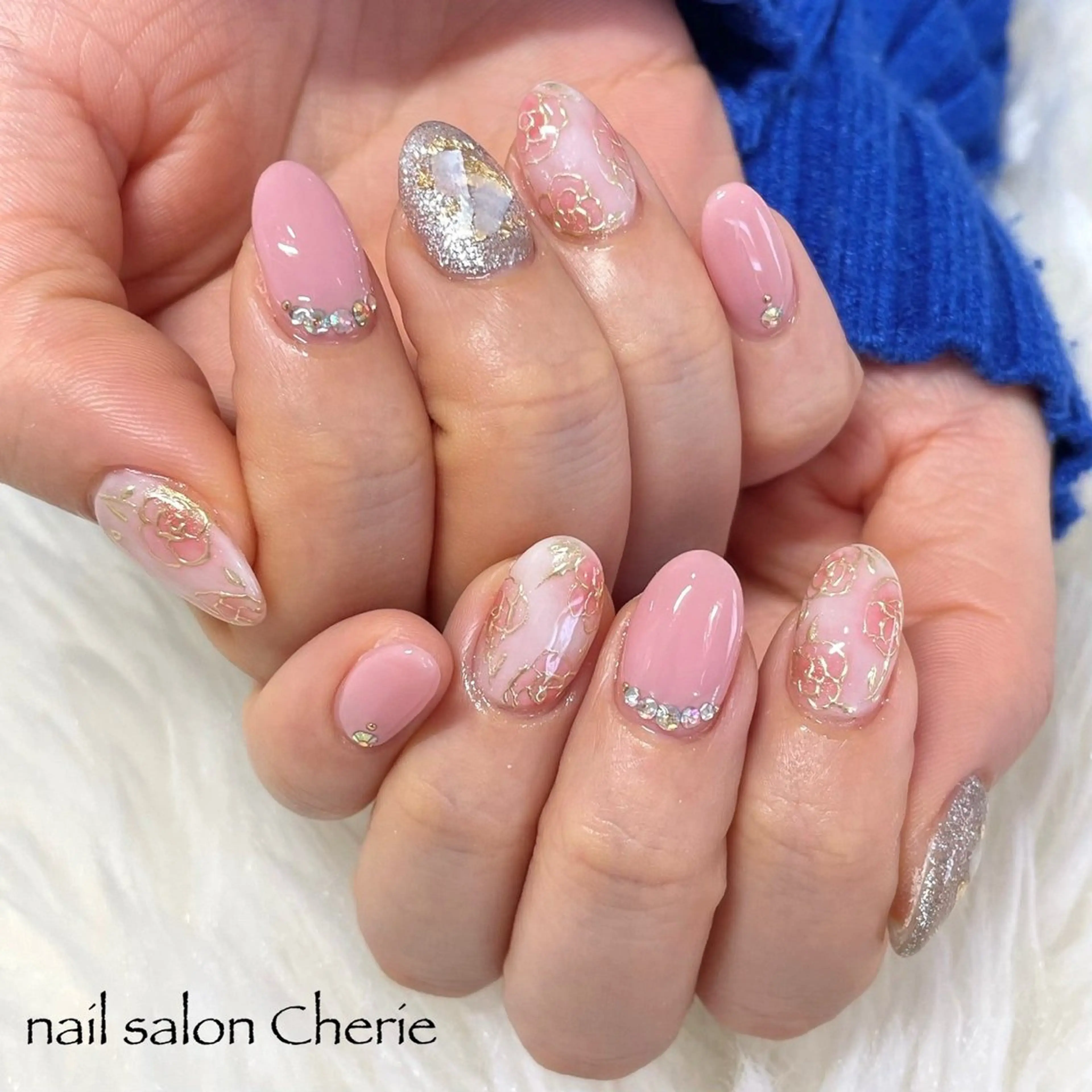 ネイル ハンドネイル nail salon Cherie ネイルサロン シェリー所属・nail salon Cherieのネイルデザイン