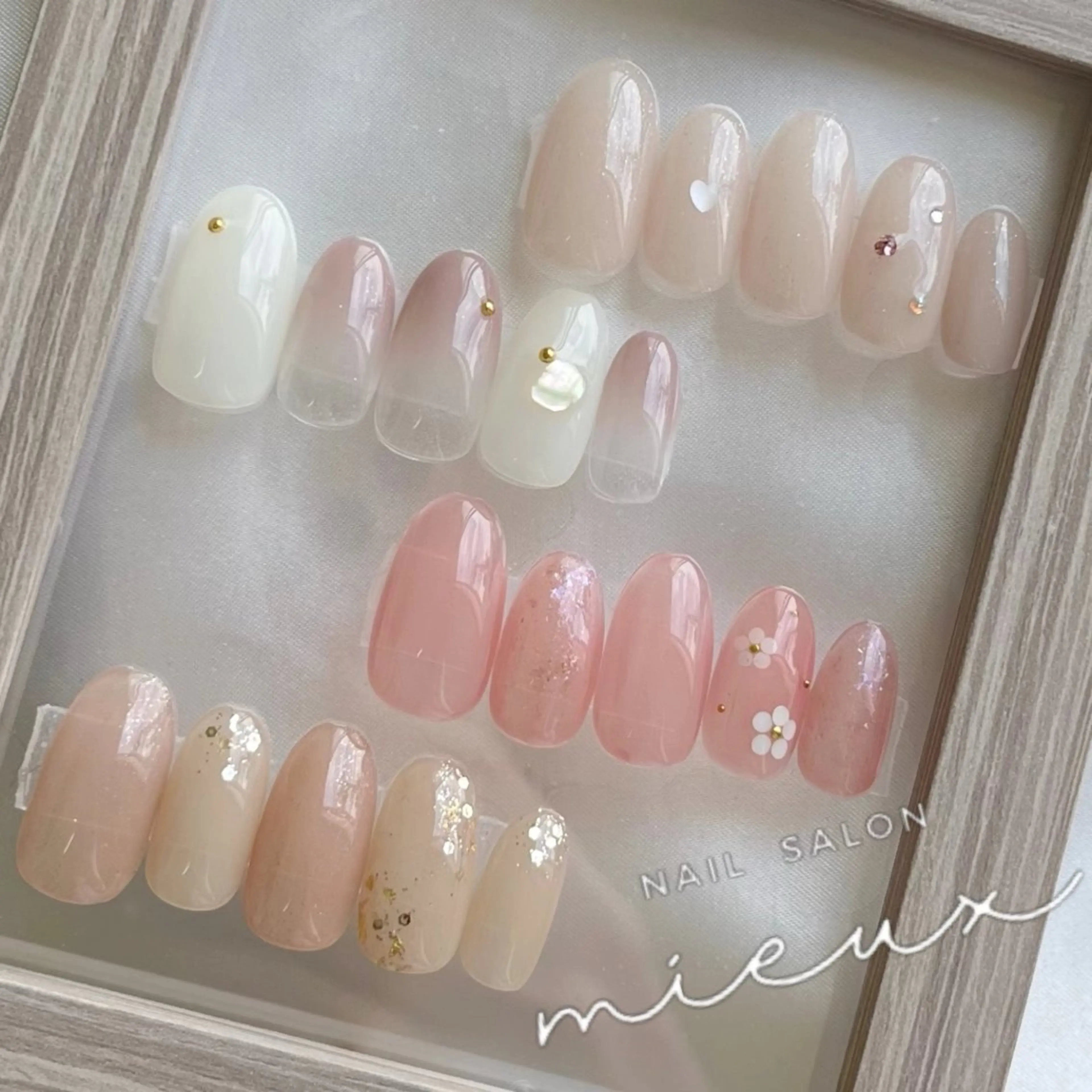 ネイル ハンドネイル mieux ariiiのネイルデザイン