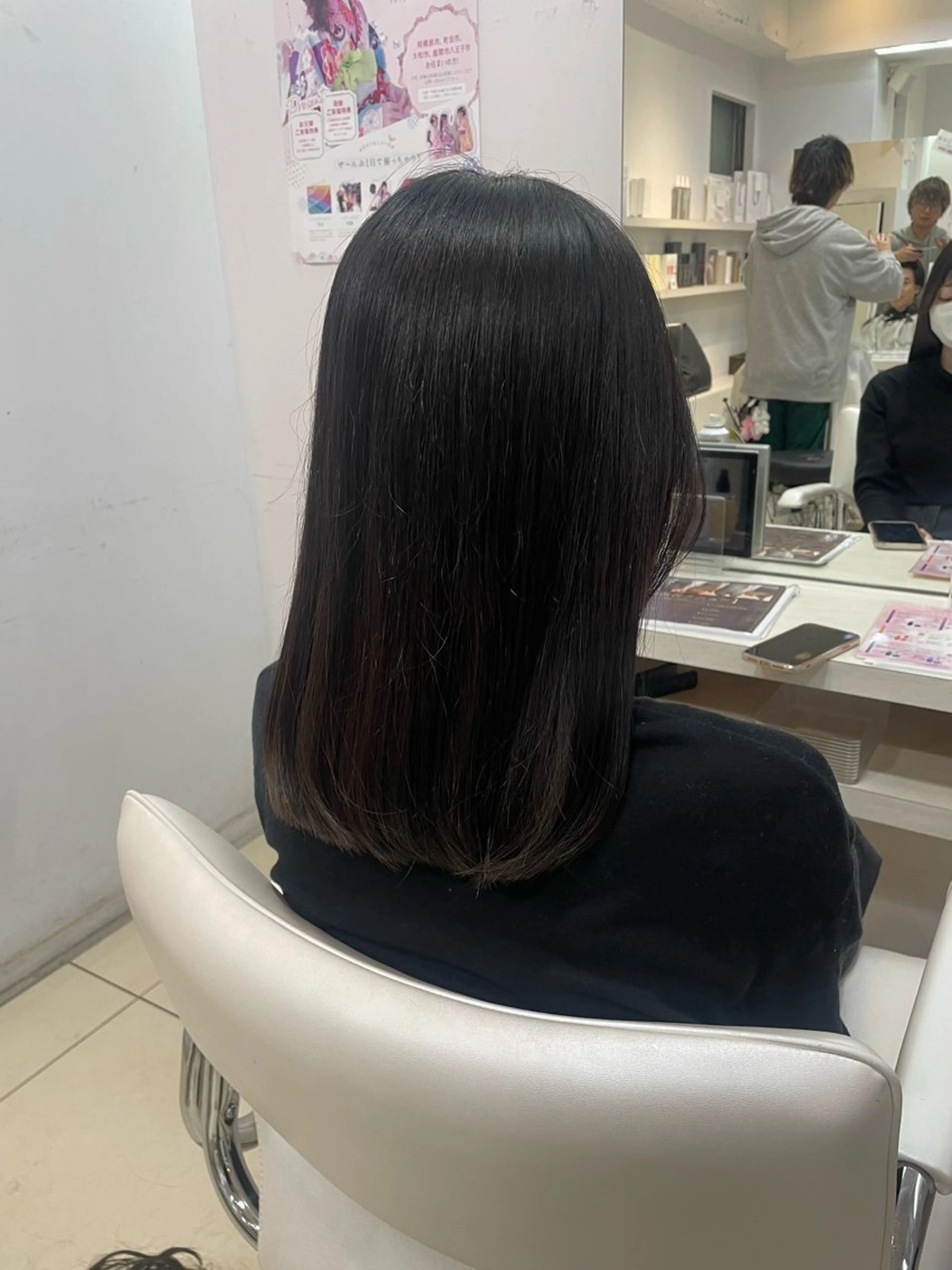ミディアム 🌸髪質改善カラー MEI🌸のヘアスタイル