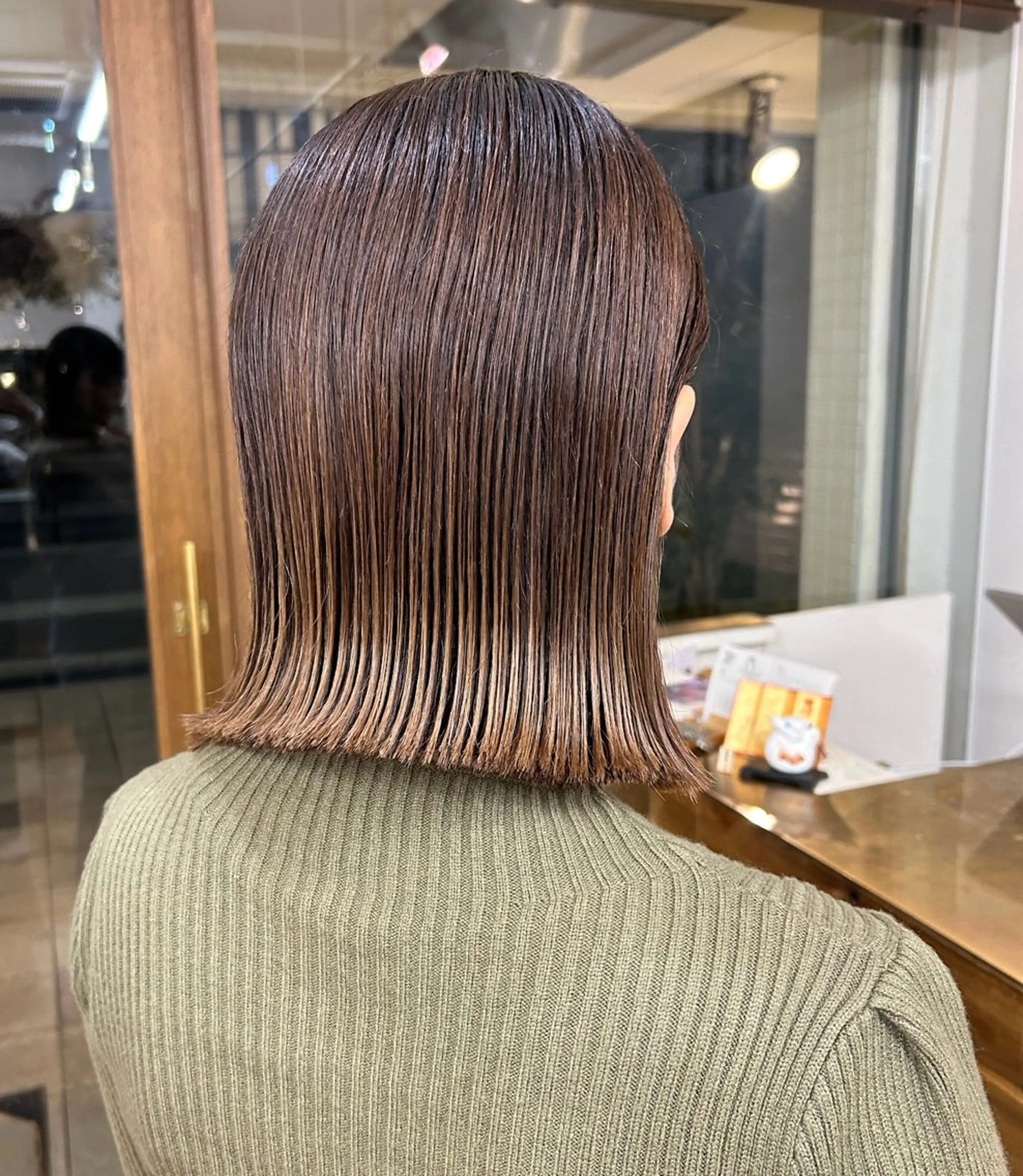 ミディアム ボブ siro所属・siro meruのヘアスタイル