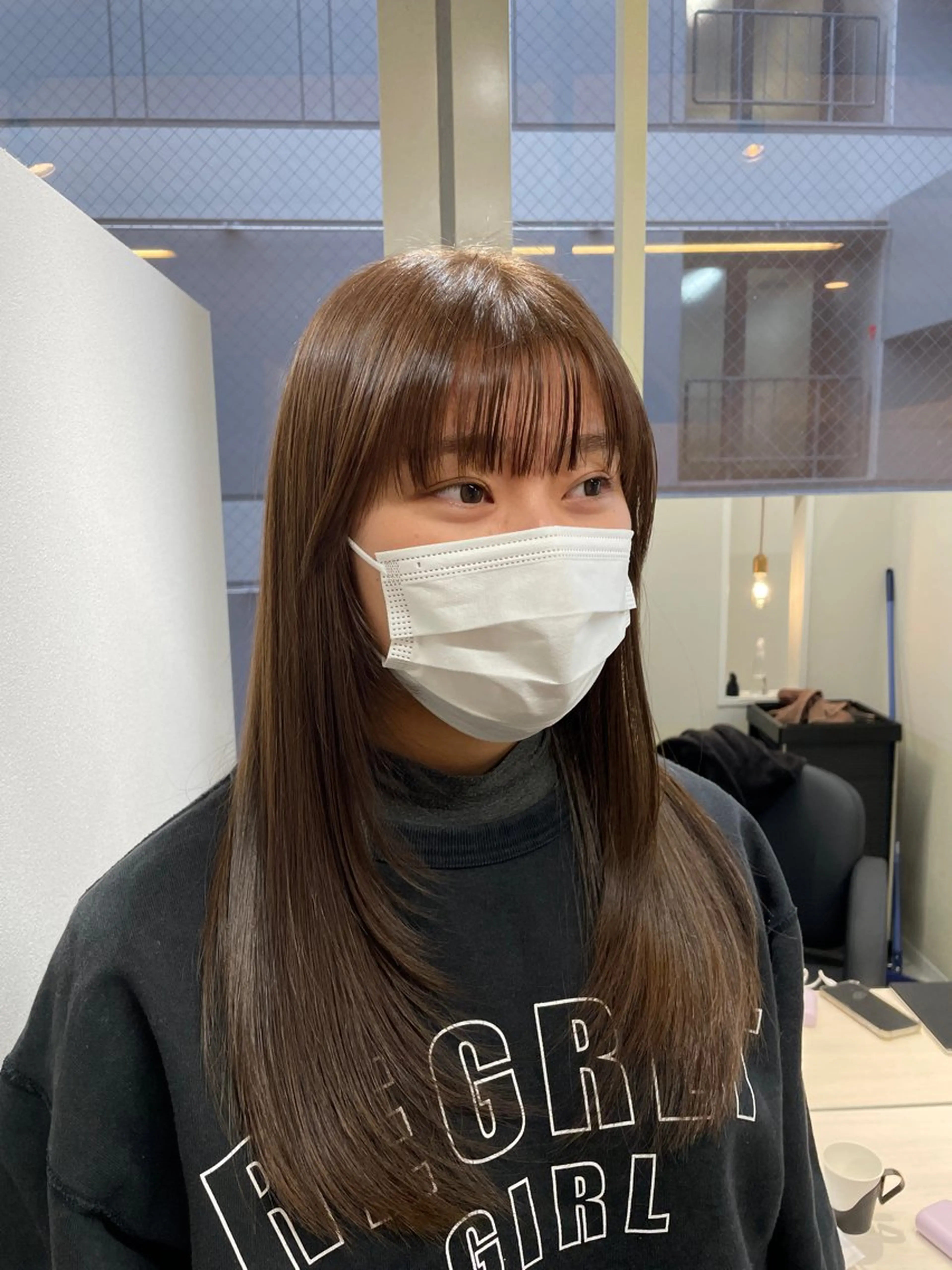 《ブリーチなし》Wカラー+3stepトリートメントの写真