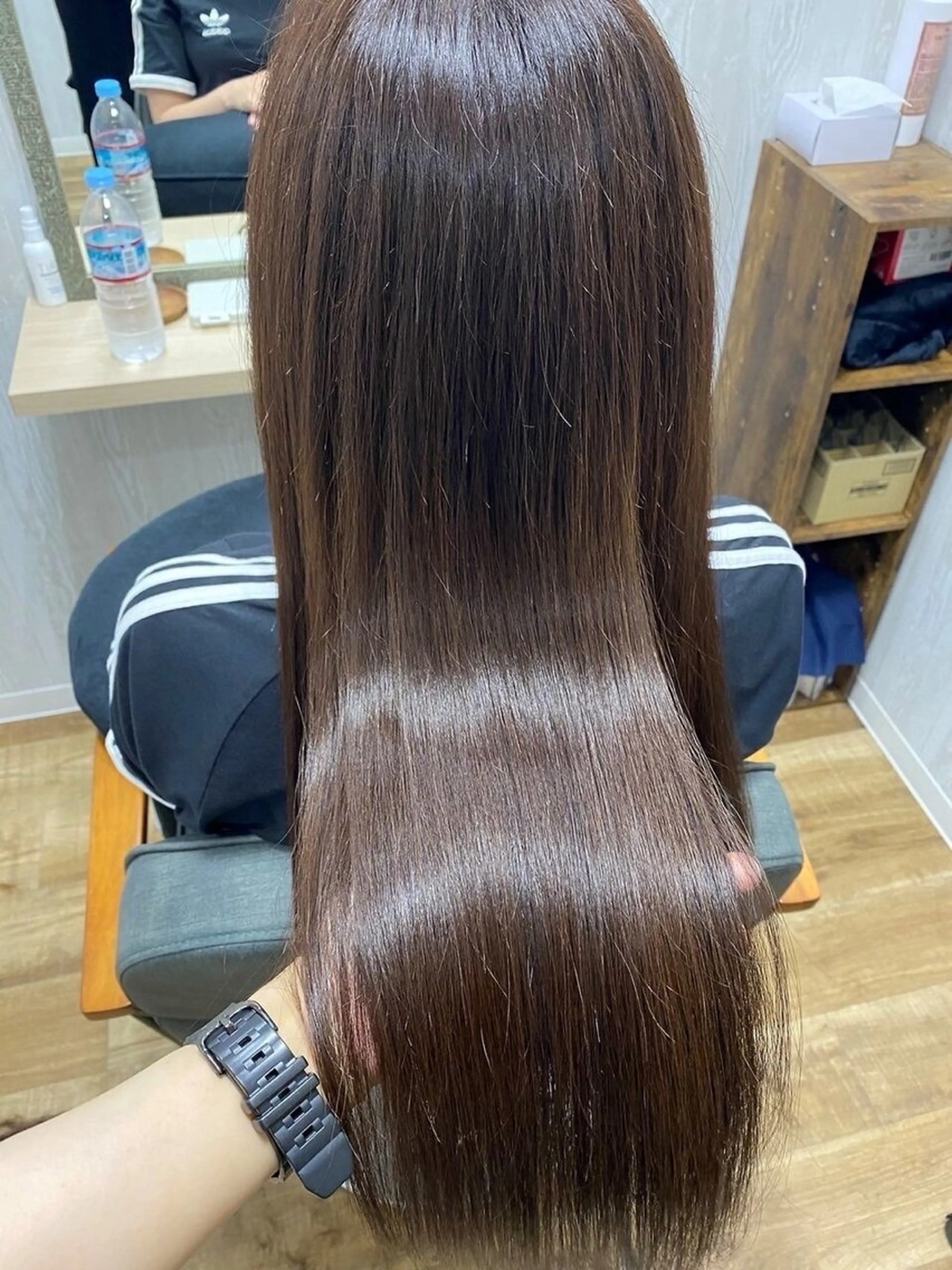 カット＋カラー＋コスメ縮毛矯正＋3STEPトリートメントの写真
