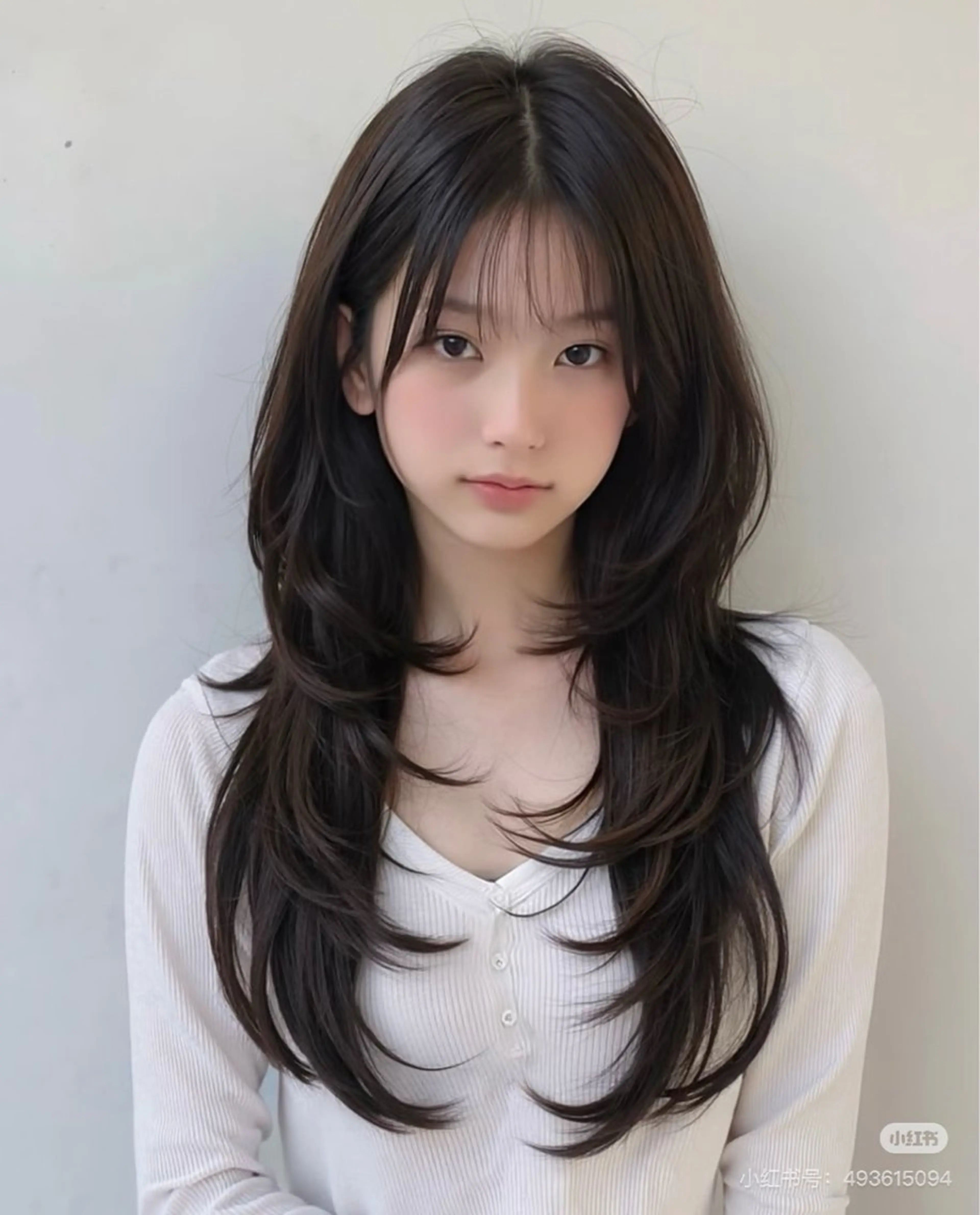 ロング レイヤーカット GLanz 朱蒙のヘアスタイル