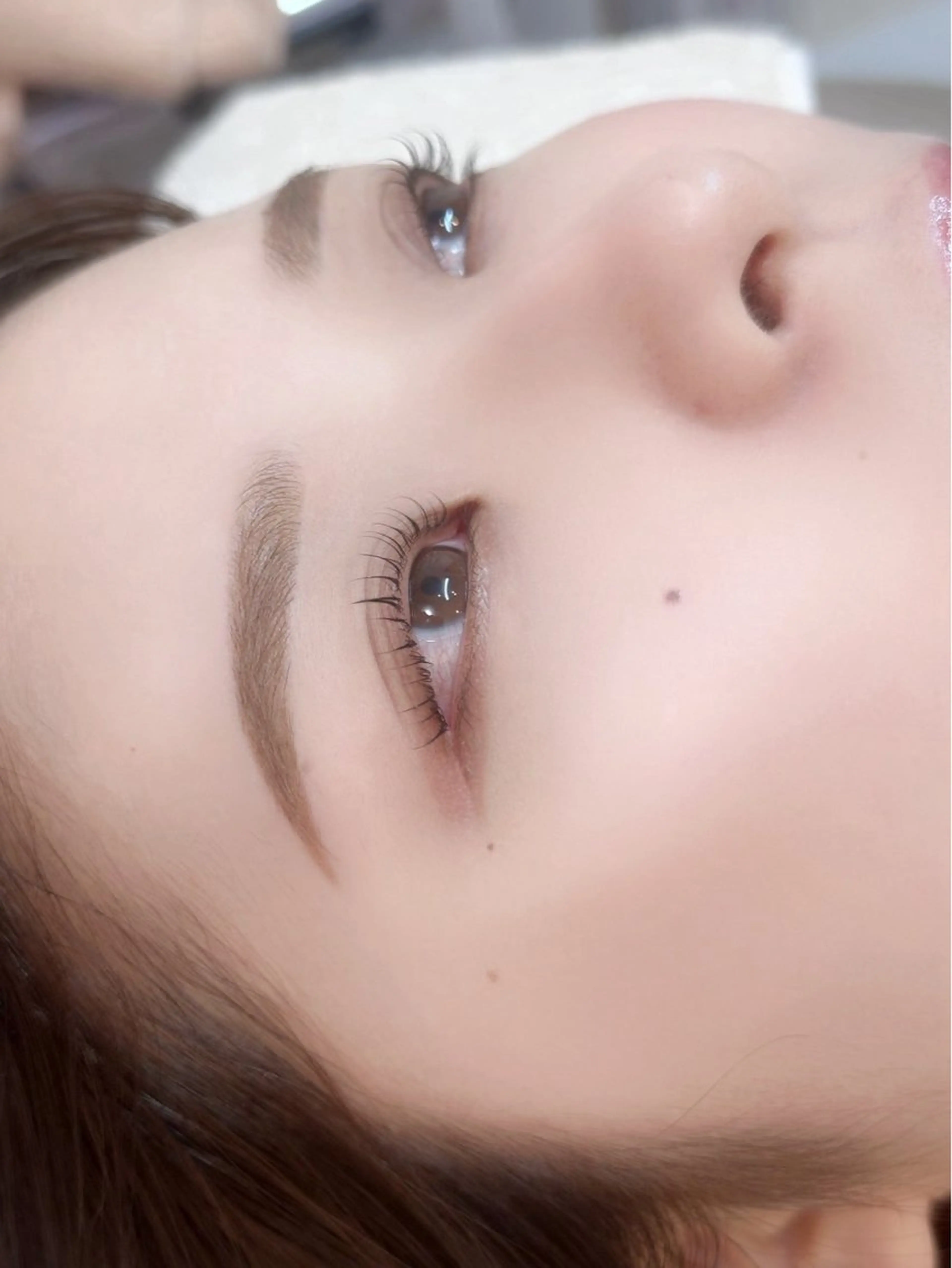 マツエク・マツパ まつげパーマ 一重×まつ毛パーマ マツパ まつ毛と眉毛の専門店　オクターブ福岡店所属・浦辺 ひろみのマツエク・マツパデザイン