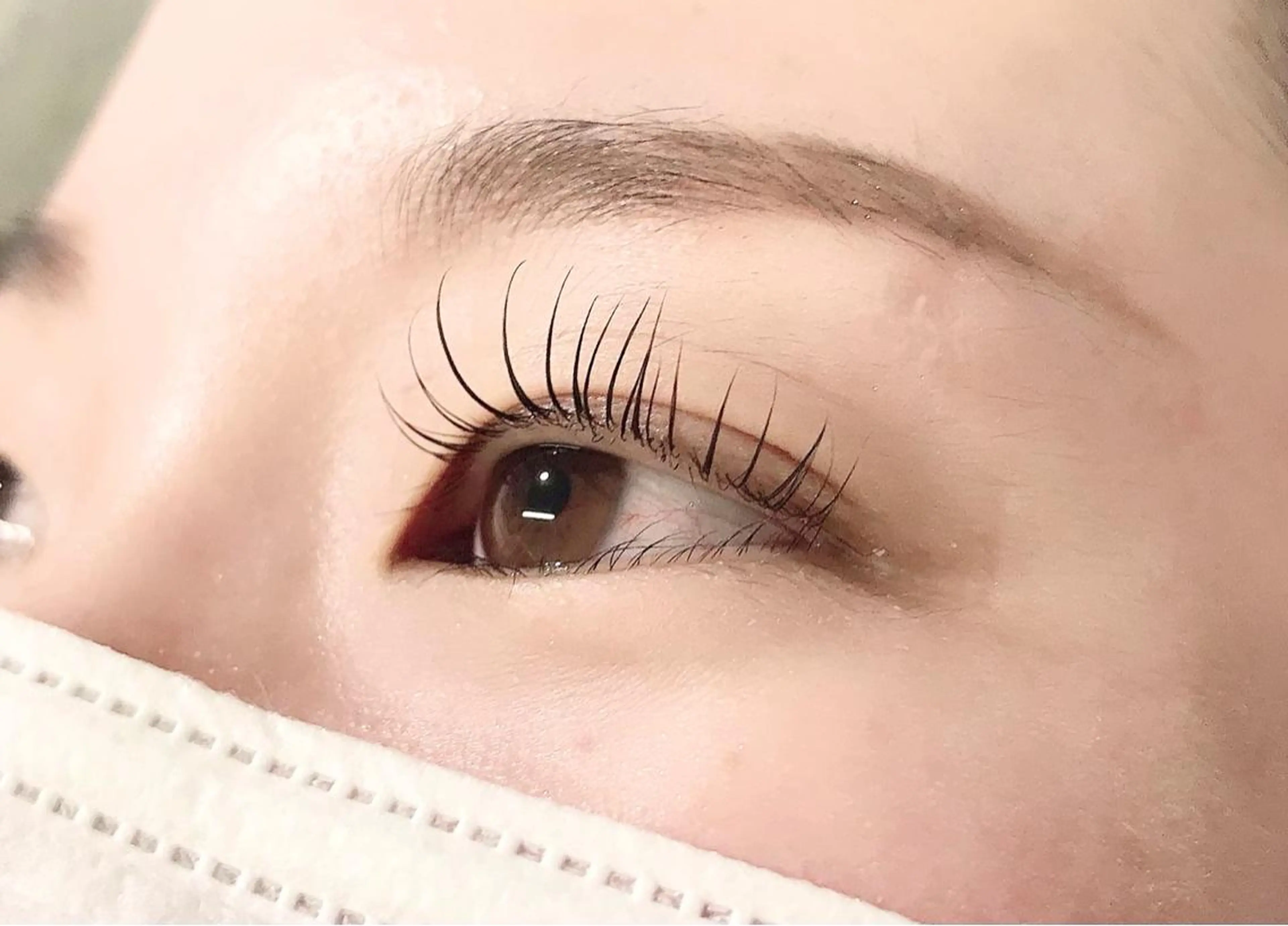 マツエク・マツパ パリジェンヌラッシュリフト 一重×まつ毛パーマ マツパ eyebrow&eyelash COCO所属・salon COCOのマツエク・マツパデザイン