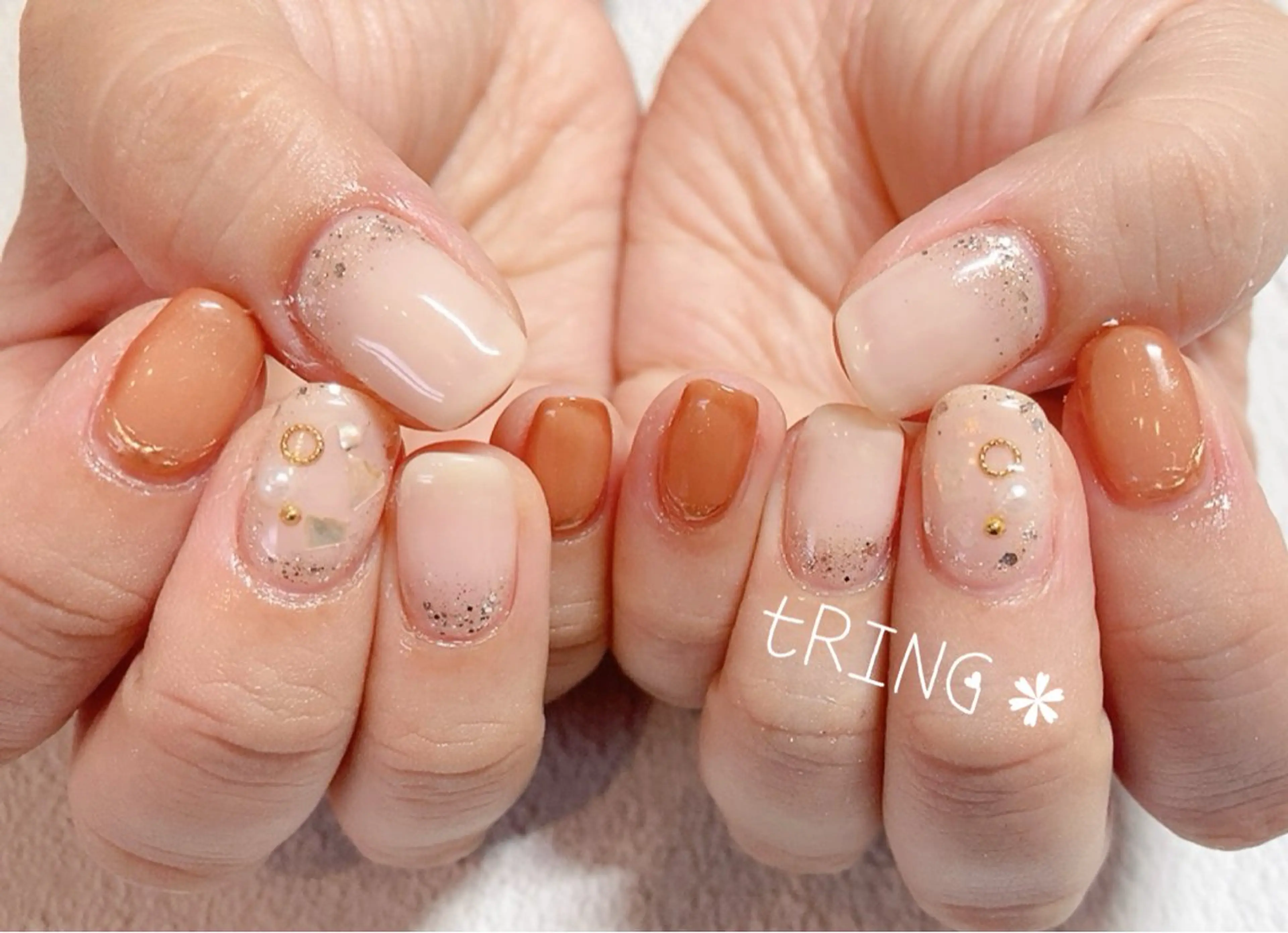 ネイル ハンドネイル tRING* しいの木台のネイルデザイン