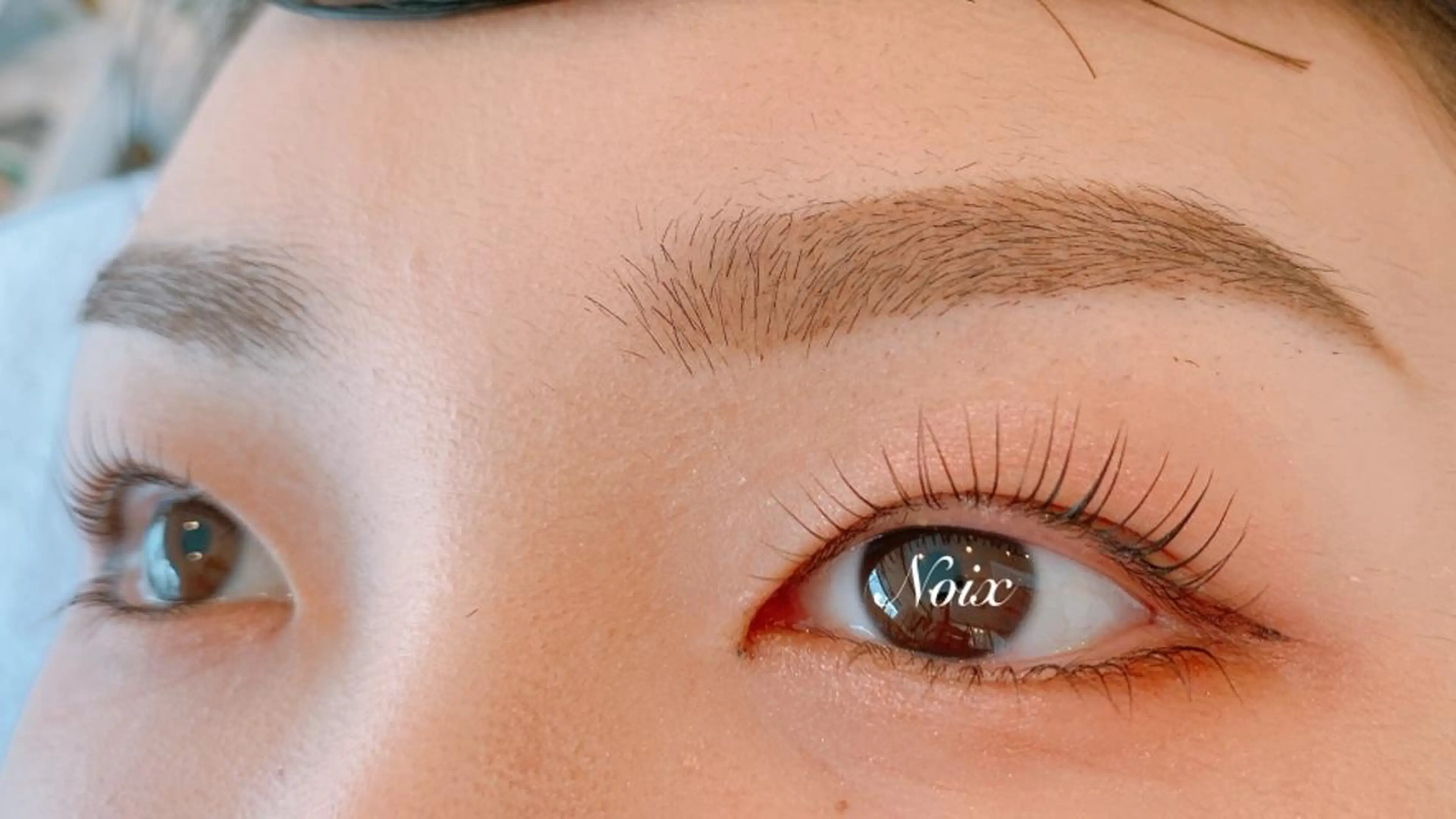 マツエク・マツパ パリジェンヌラッシュリフト ワックス脱毛 眉カット その他(アイブロウ) noix  ＹＵＮＡのマツエク・マツパデザイン