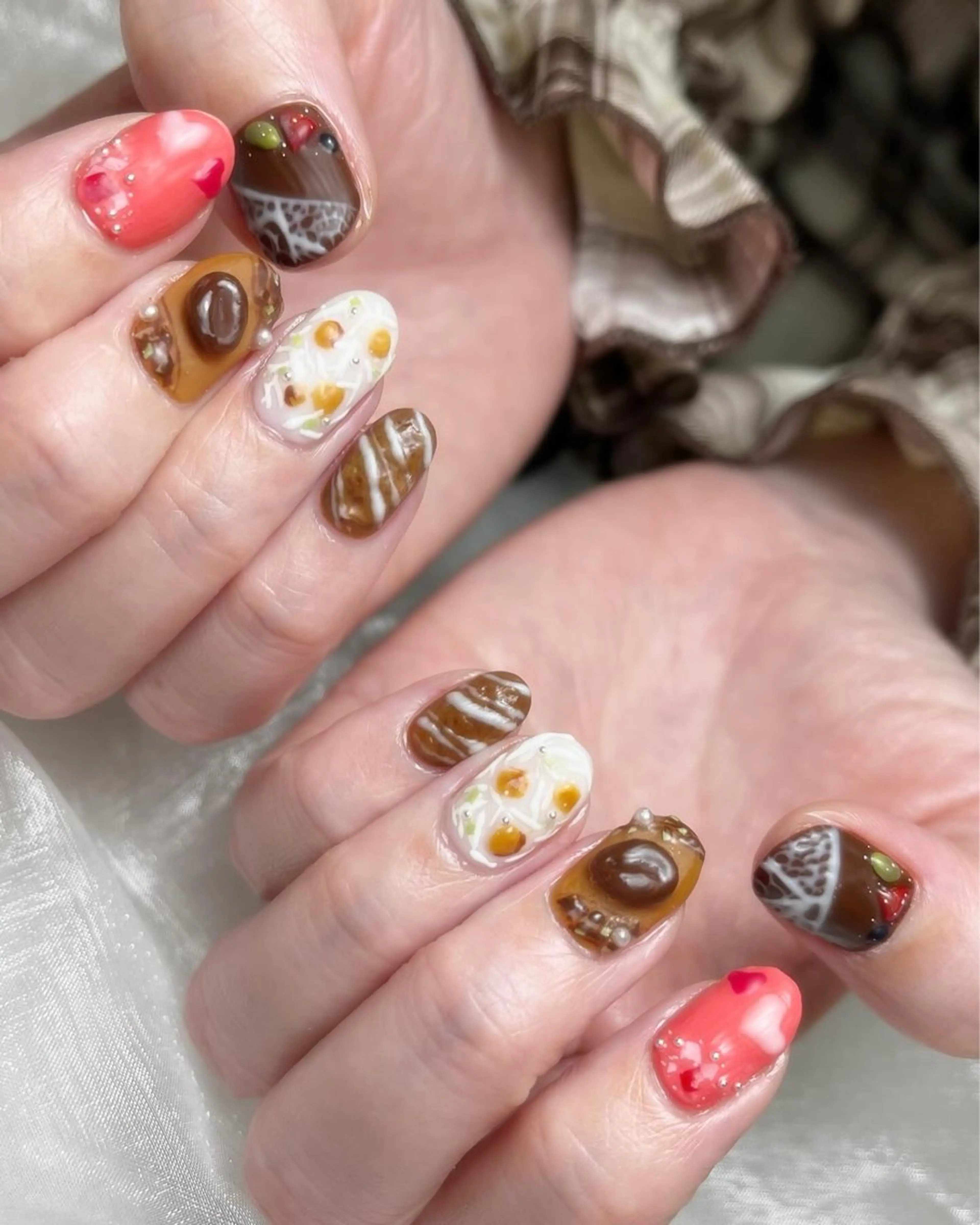 ネイル ハンドネイル Le’a nail所属・Le’a nail ＊Satomiのネイルデザイン