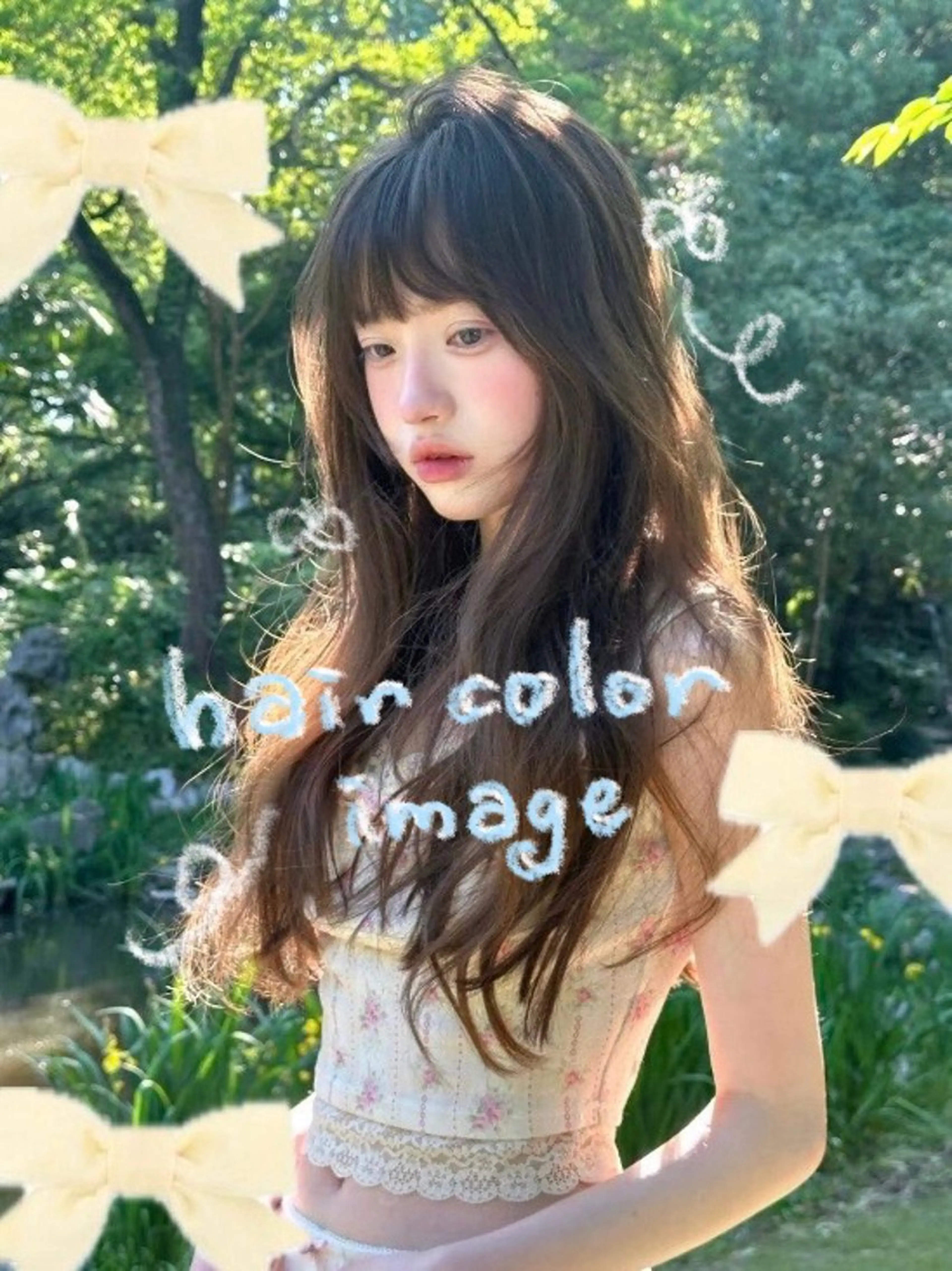 カラー 韓国透明感color 🤍sawako🏹のヘアスタイル