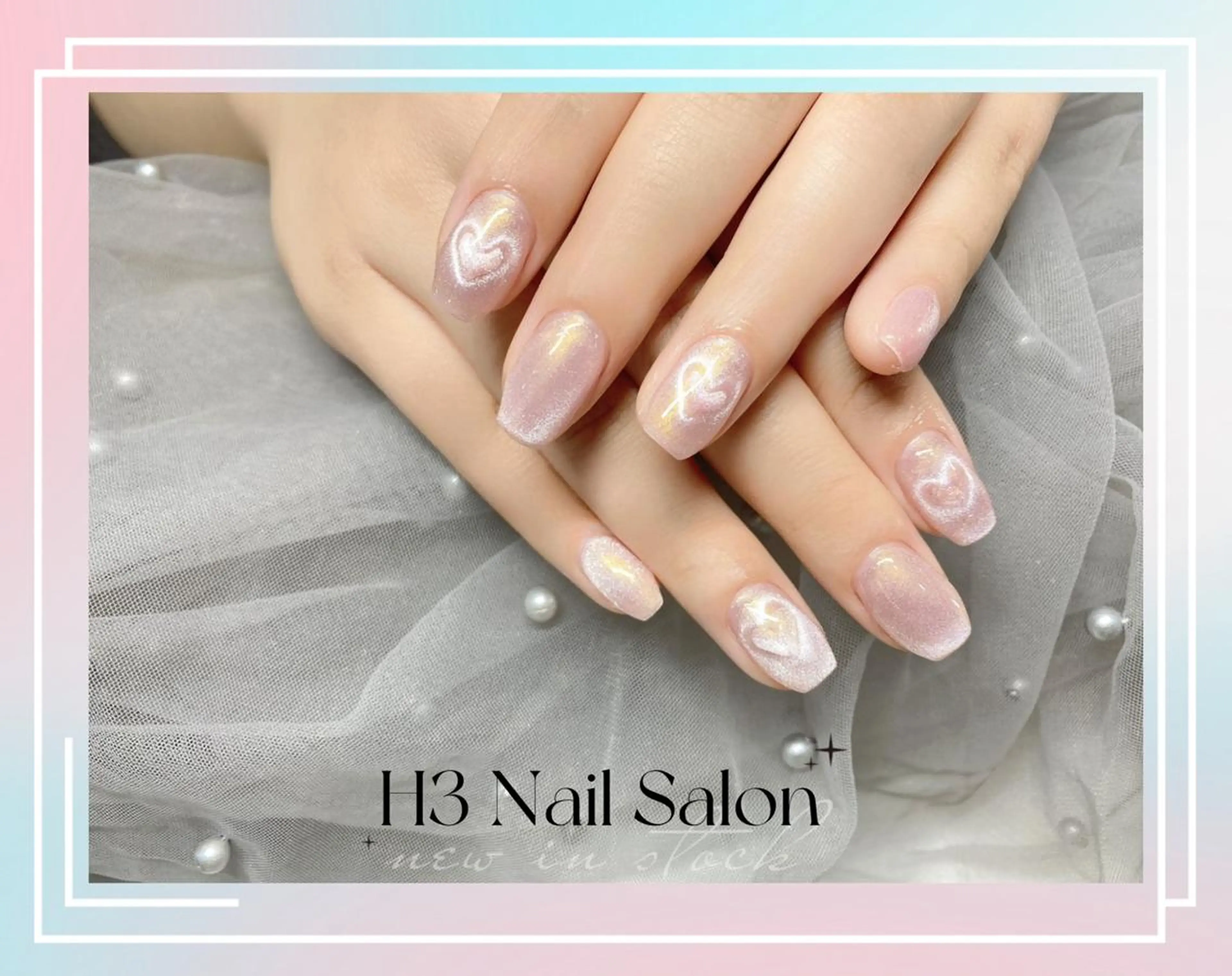 ミディアム H3 ネイル サロンのネイルデザイン