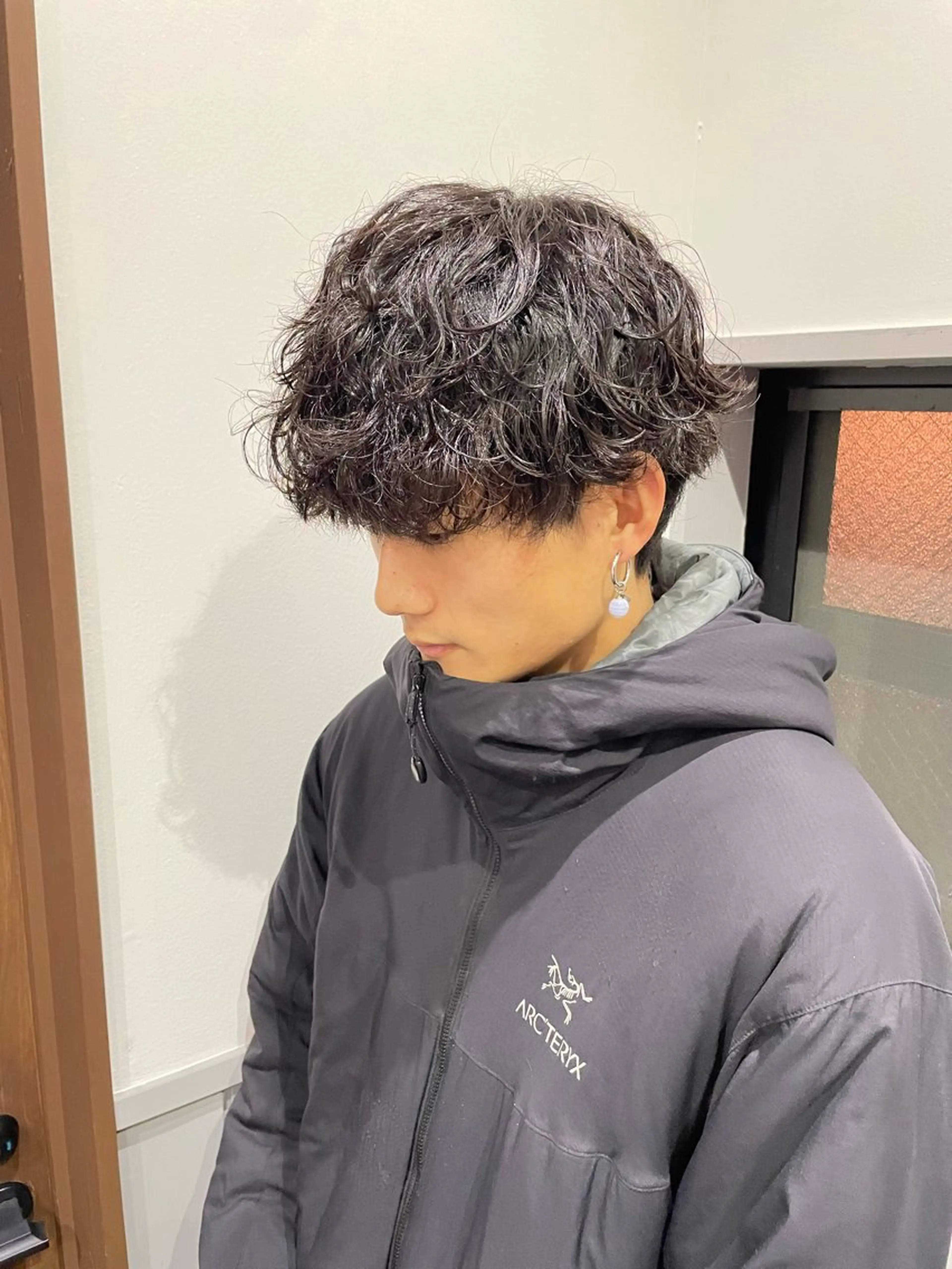 パーマ メンズ メンズパーマ 稲垣 熙のヘアスタイル