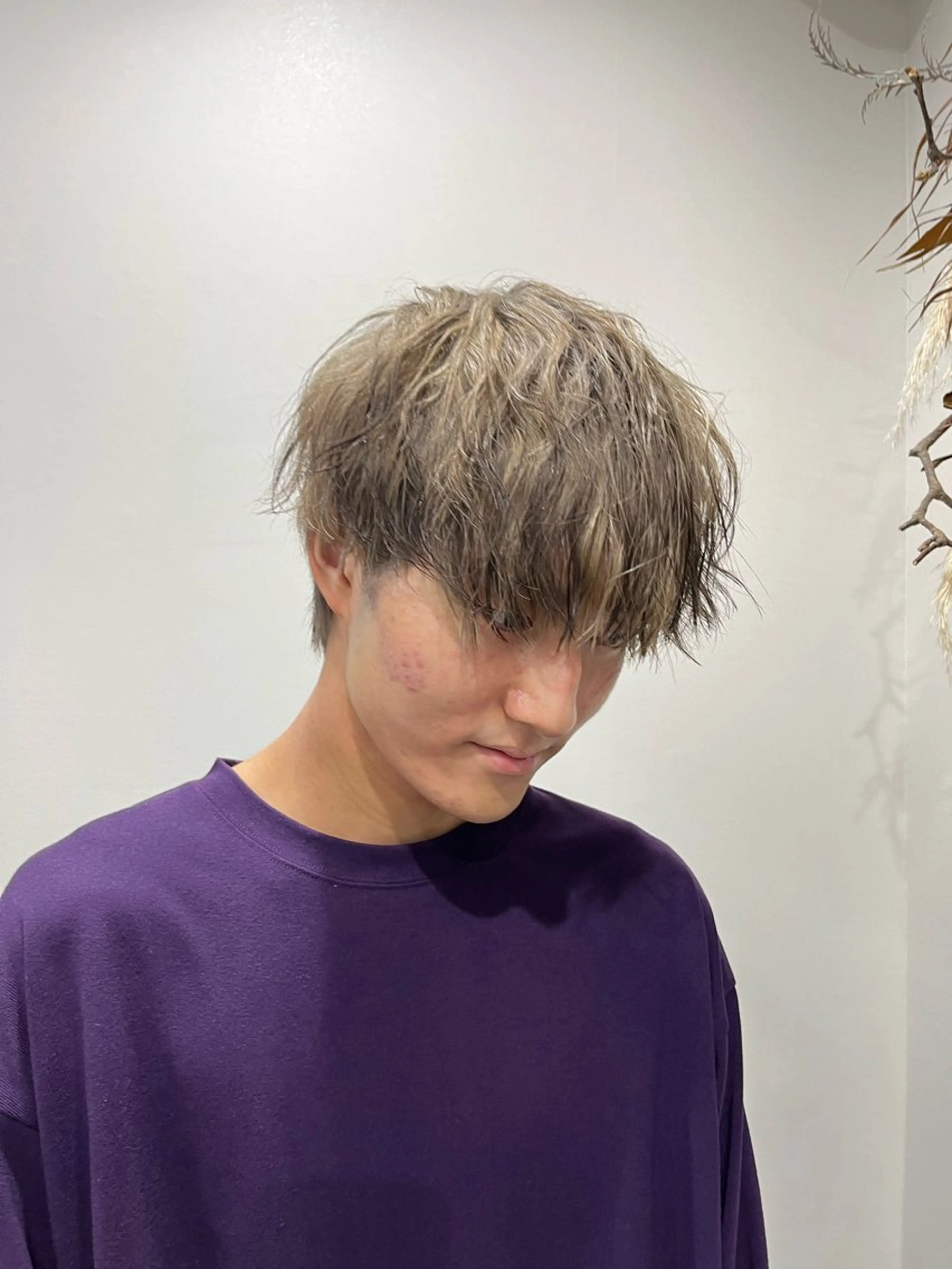 カラー メンズ NEXT for hair所属・【ロングモデル募集】 宮本祥汰🐺のヘアスタイル