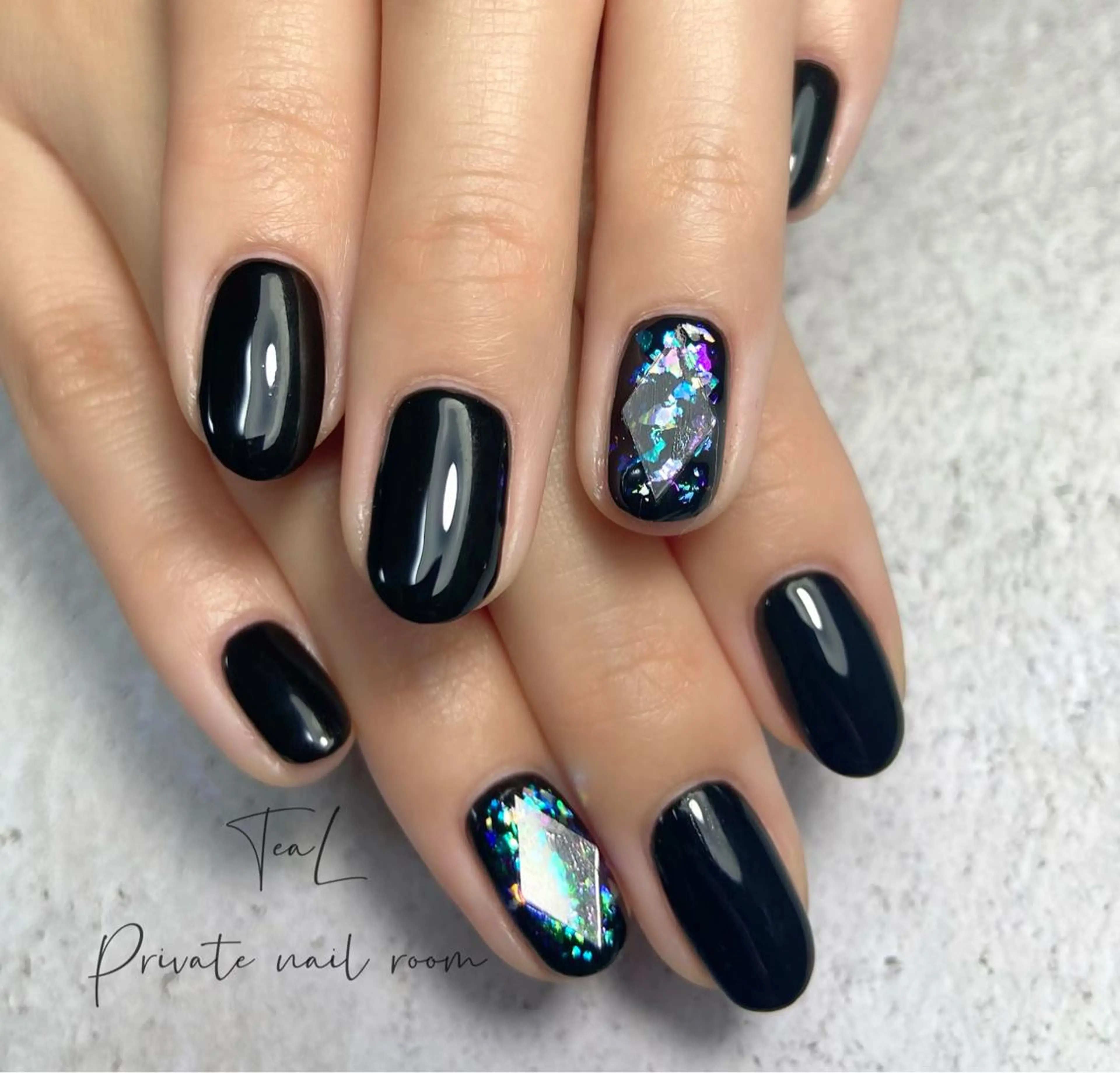 ネイル ハンドネイル TeaL nailのネイルデザイン