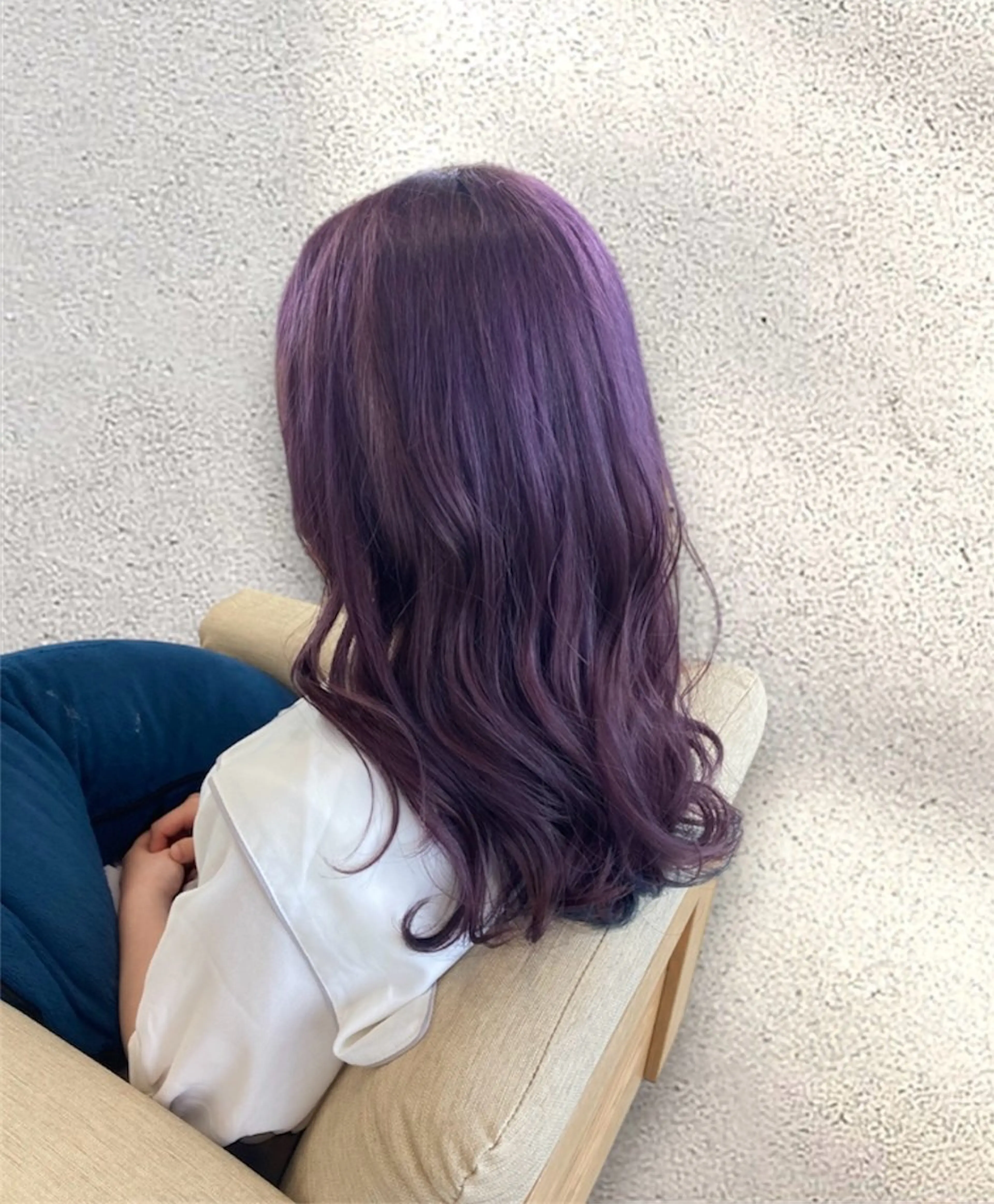 ロング ヘアカラー トリートメント Bear Fruit 新潟店所属・美髪矯正／ 山田　千里のヘアスタイル