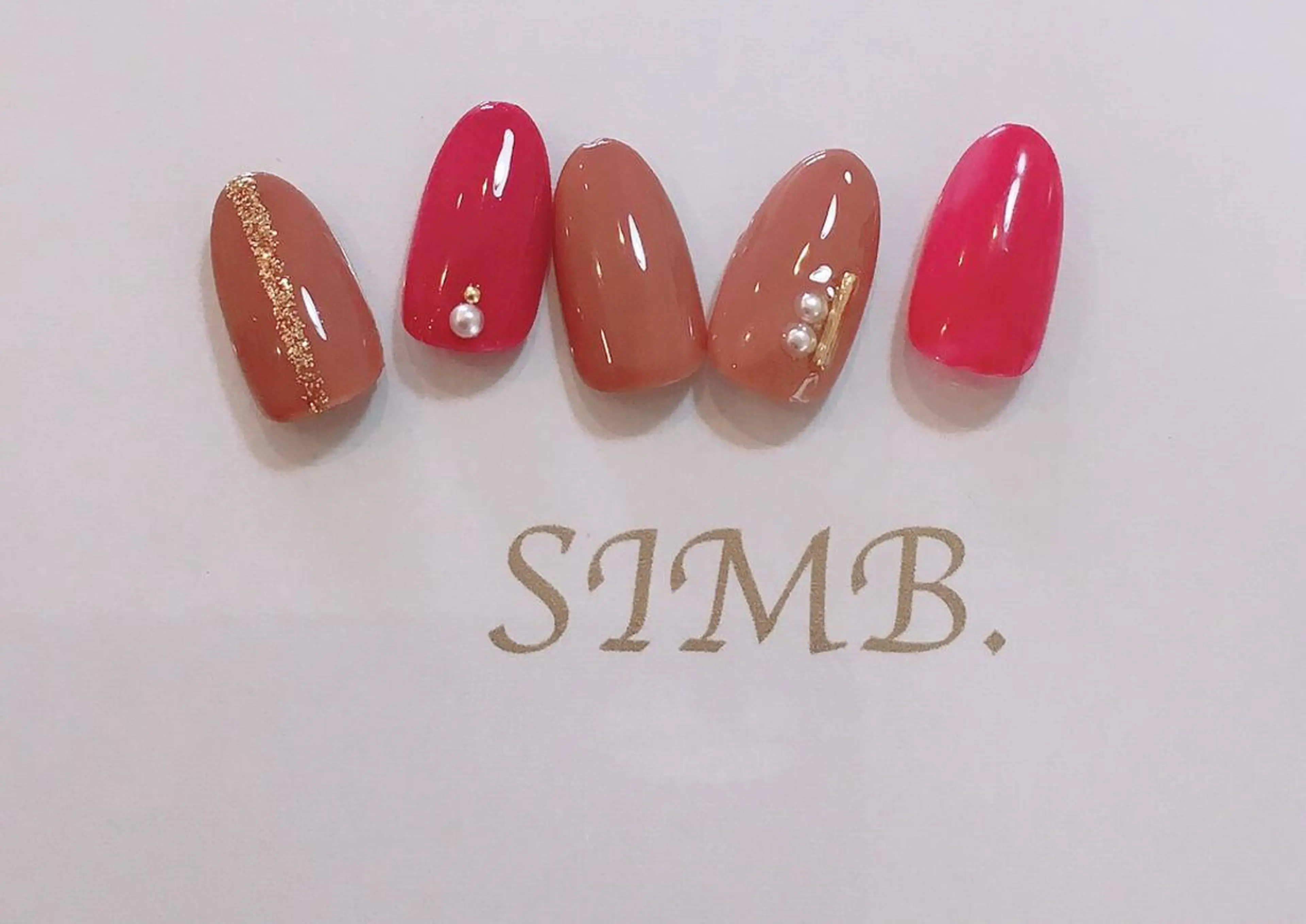ネイル ハンドネイル nailsalon SIMB.のネイルデザイン