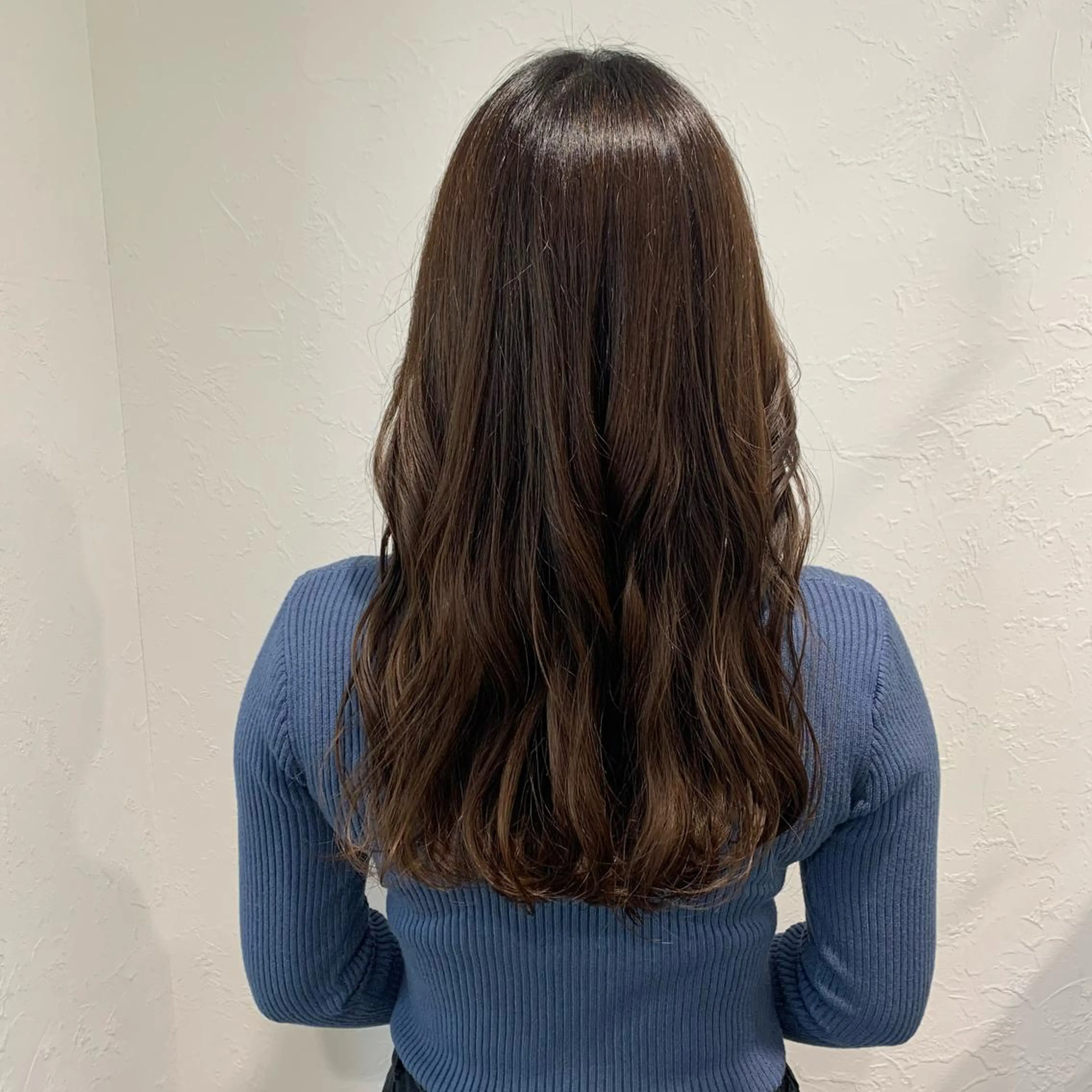 ロング パーマ ヘアカラー トリートメント IwAsh  大和駅店所属・shiho .のヘアスタイル