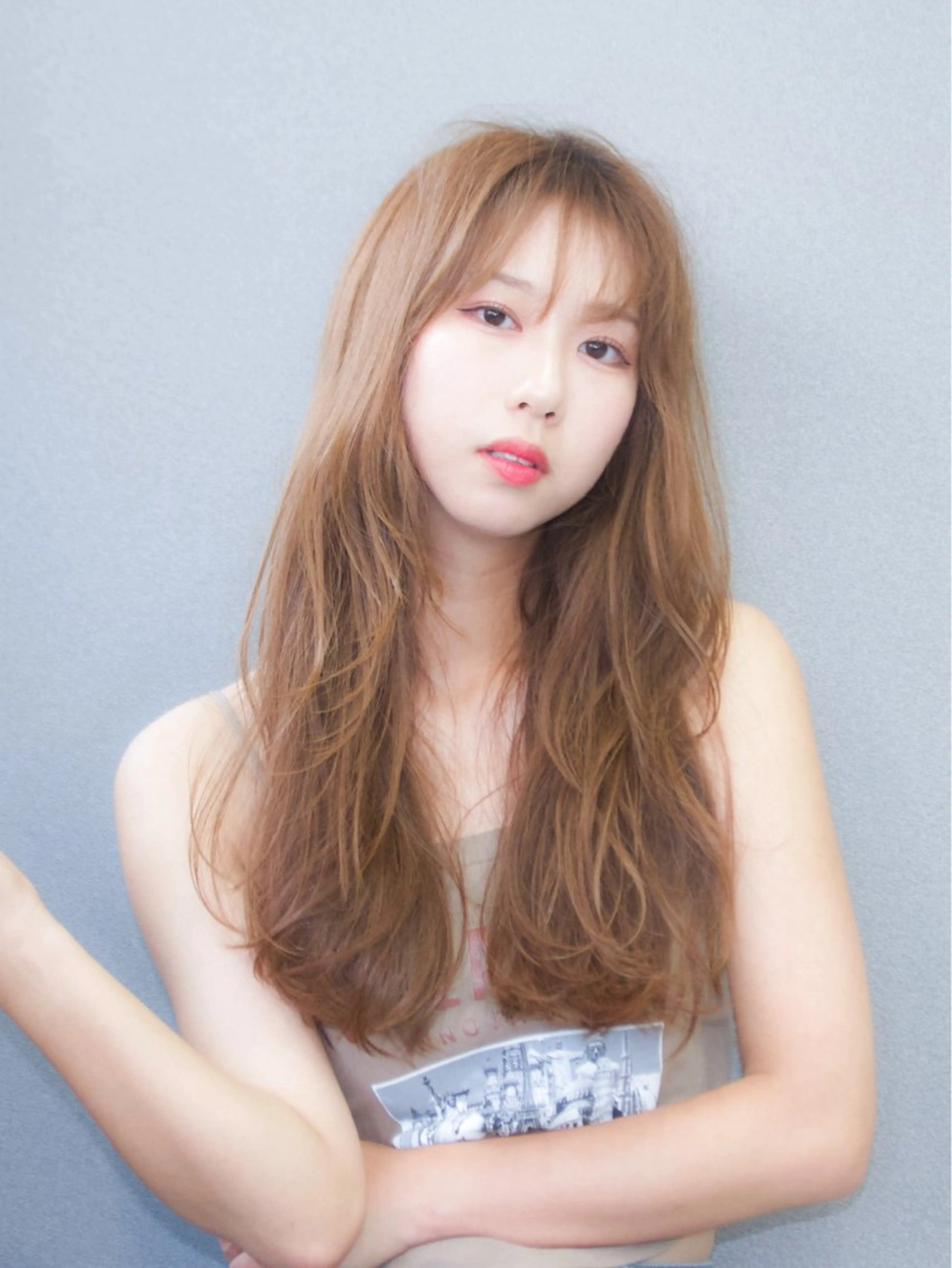 ロング カラー カット ヘアカラー トリートメント 高濃度水素/髪質改善 /柳原大輝のヘアスタイル