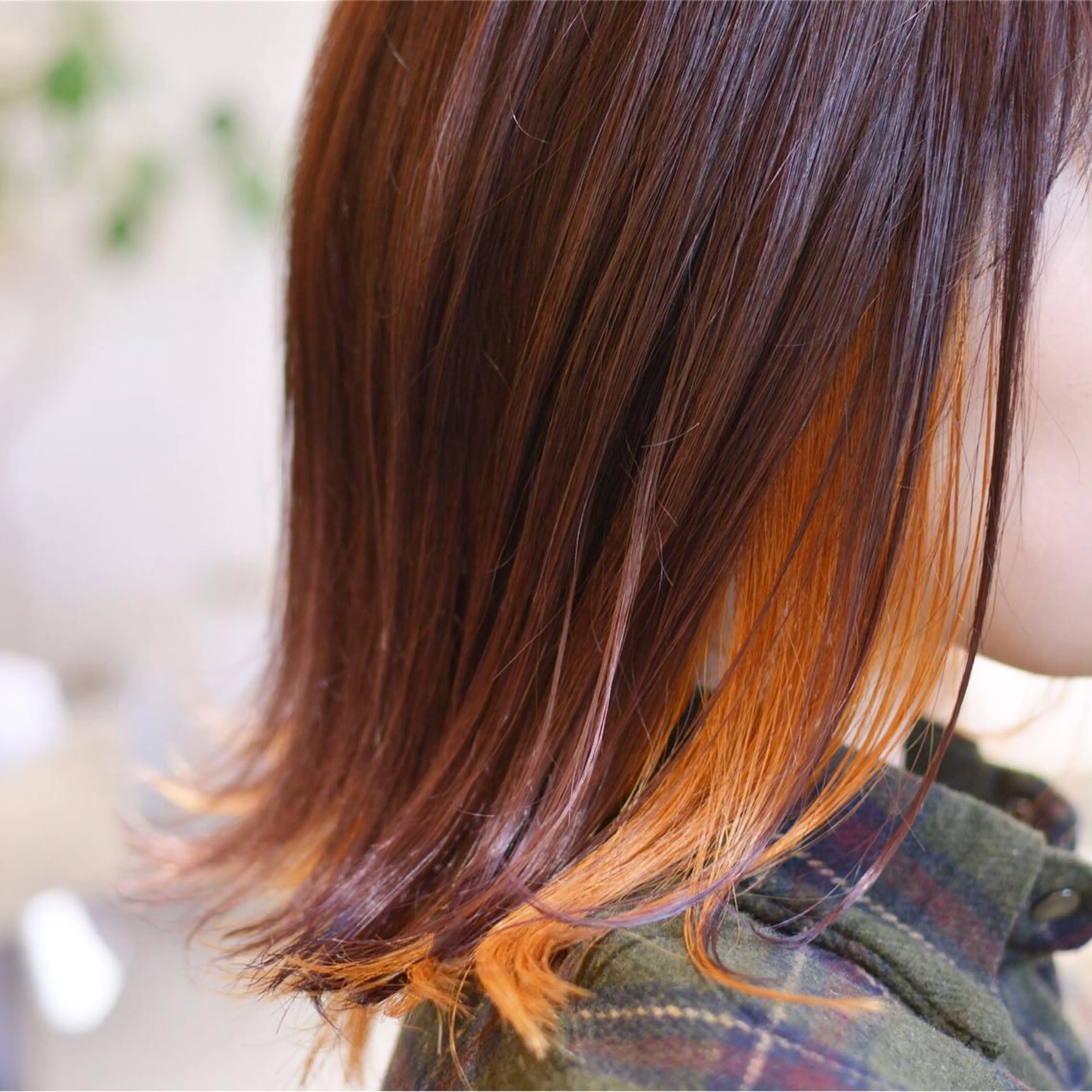 ミディアム カット ヘアカラー トリートメント 木村 創造🌟 デザインカラーお任せのヘアスタイル