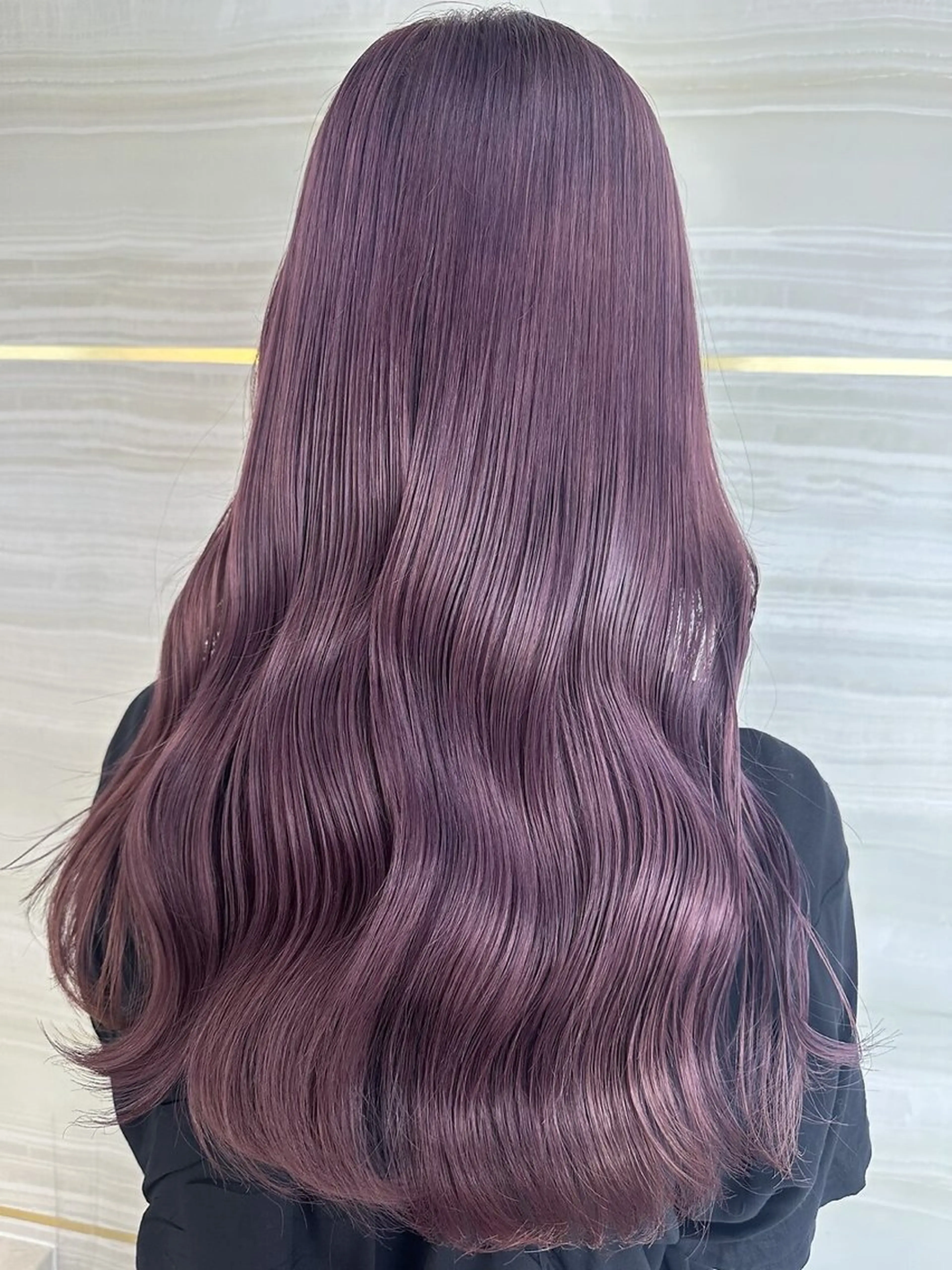 ロング カラー ブリーチ ケアブリーチ ハイトーンカラー ラベンダーカラー ロング 🐈‍⬛momo🐾 lovisのヘアスタイル