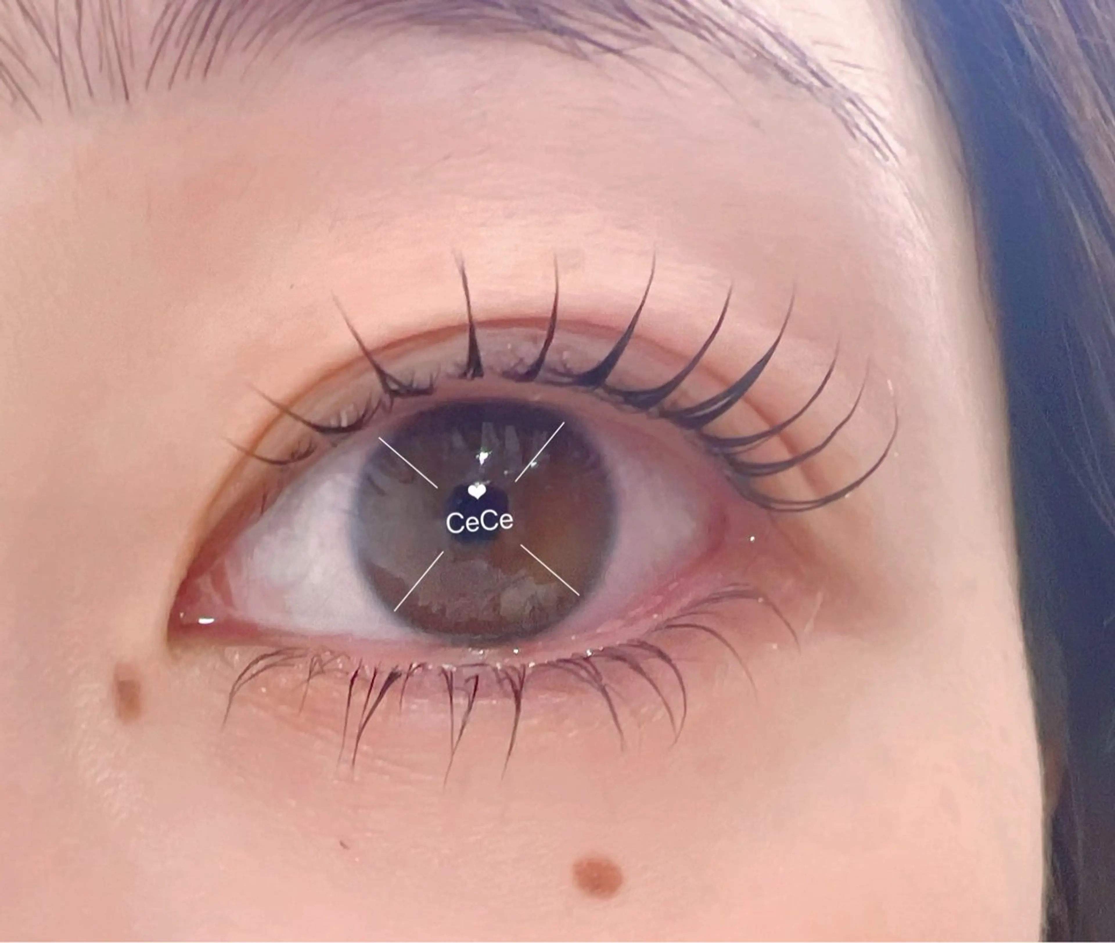 パーマ CeCe Nail&eyelash salon所属・人気店🌸Ce Ce マツエク＆ネイルのマツエク・マツパデザイン